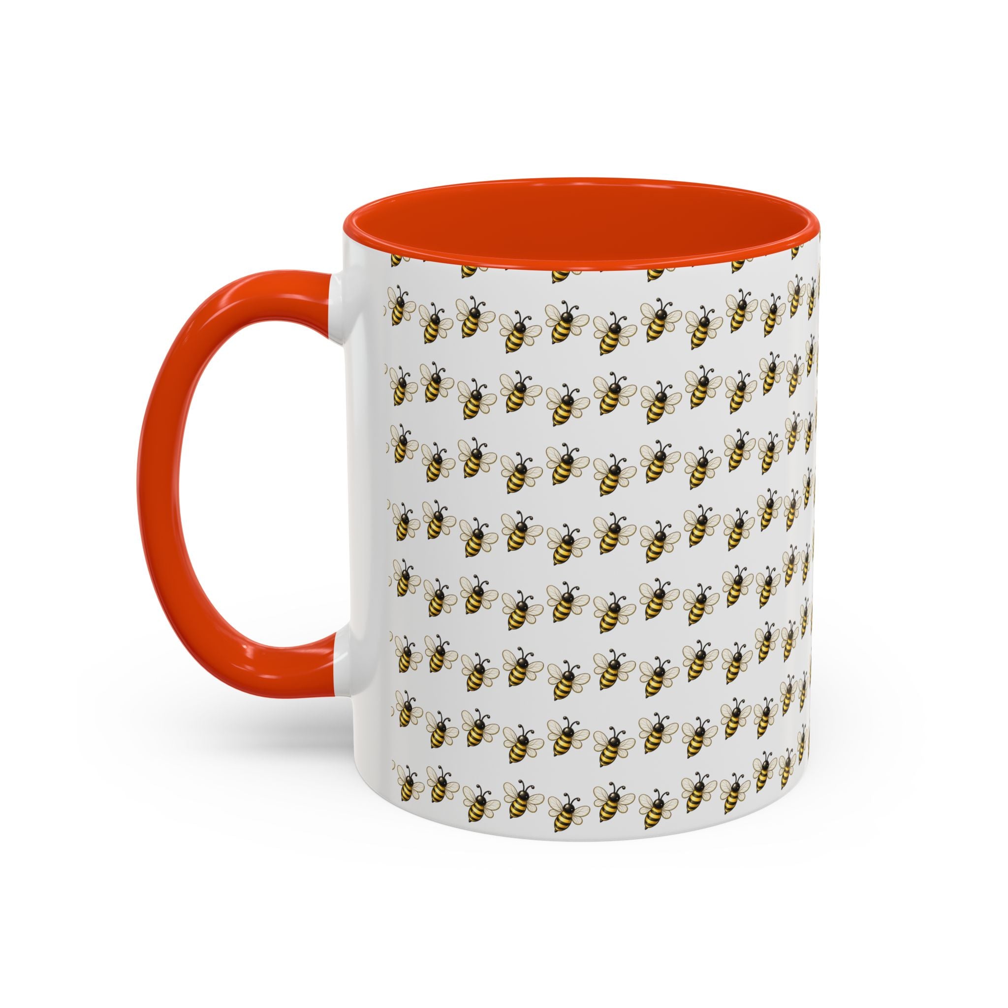 Honey Bee Pattern Mug | Ceramic Coffee Cup