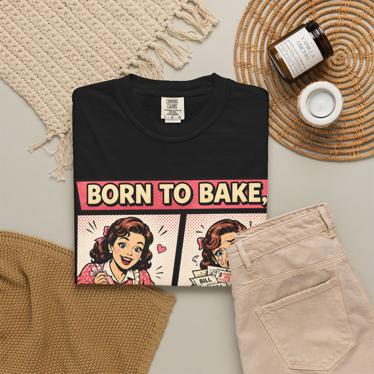 Born to Bake, Forced to Adult T-Shirt