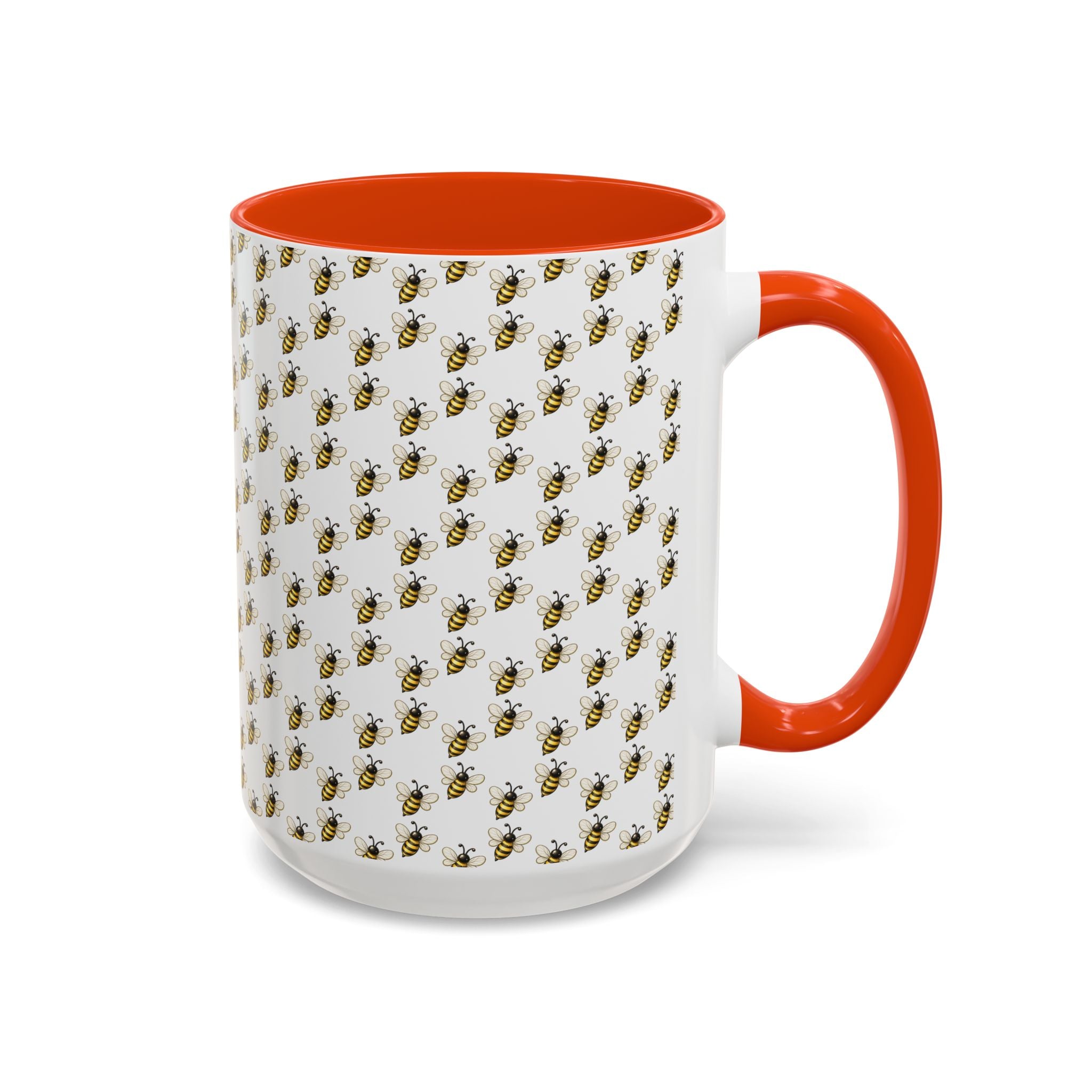 Honey Bee Pattern Mug | Ceramic Coffee Cup