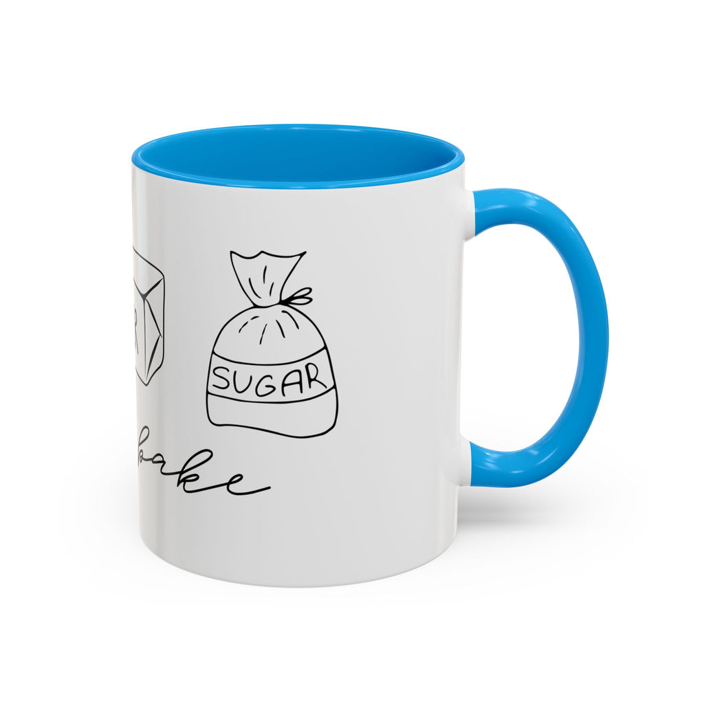 Baking Ingredients Illustration Mug | Ceramic Mug