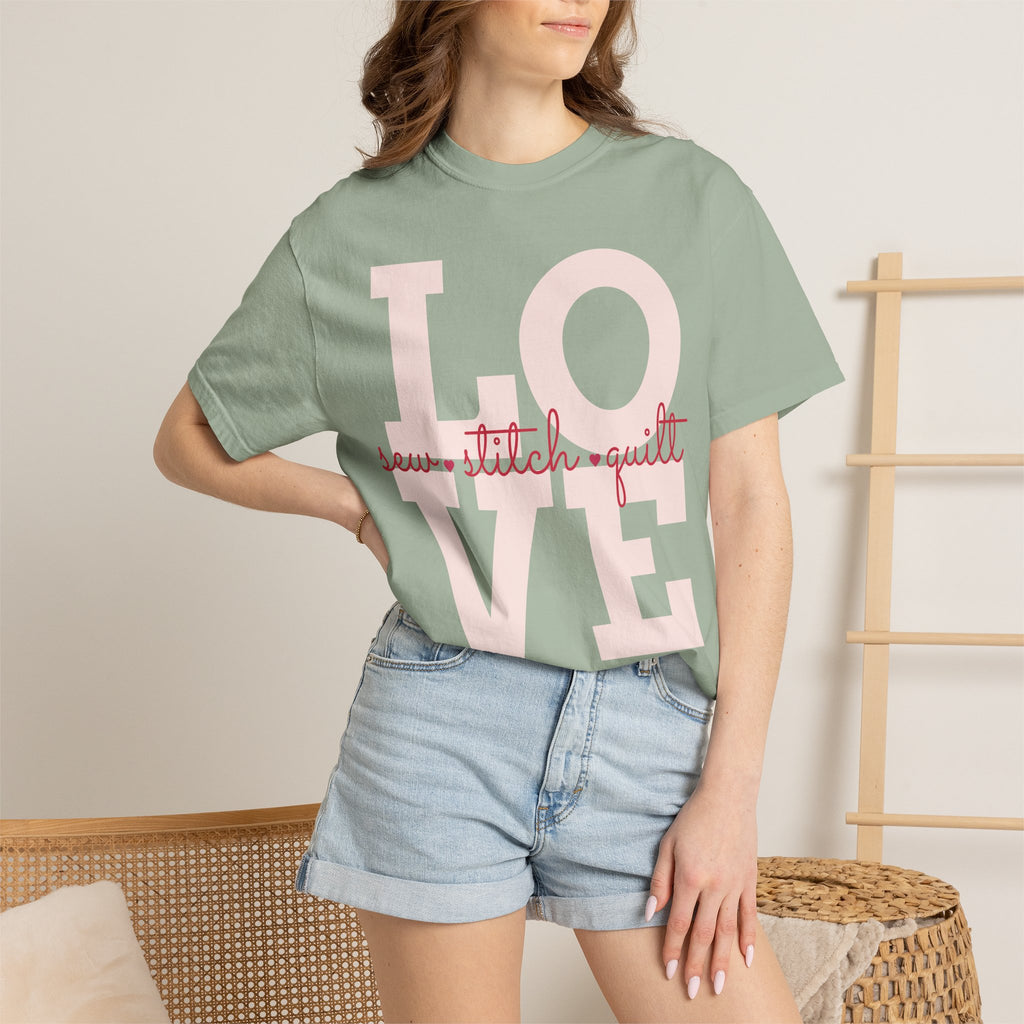Sew Stitch Quilt Love | T-Shirt