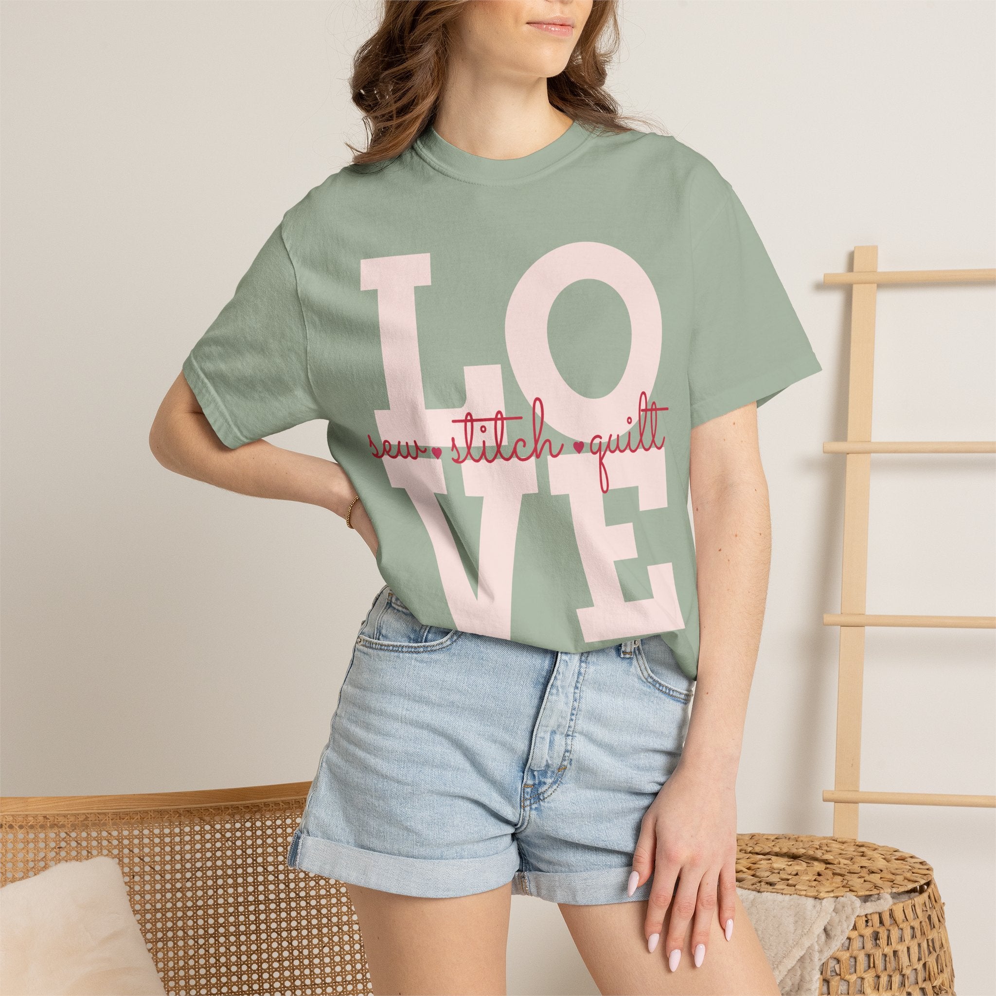 Sew Stitch Quilt Love | T-Shirt