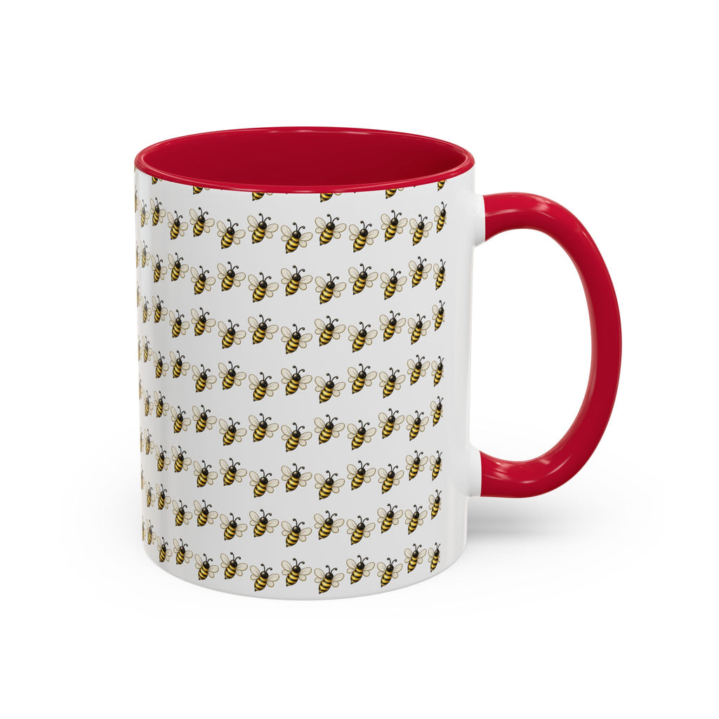 Honey Bee Pattern Mug | Ceramic Coffee Cup