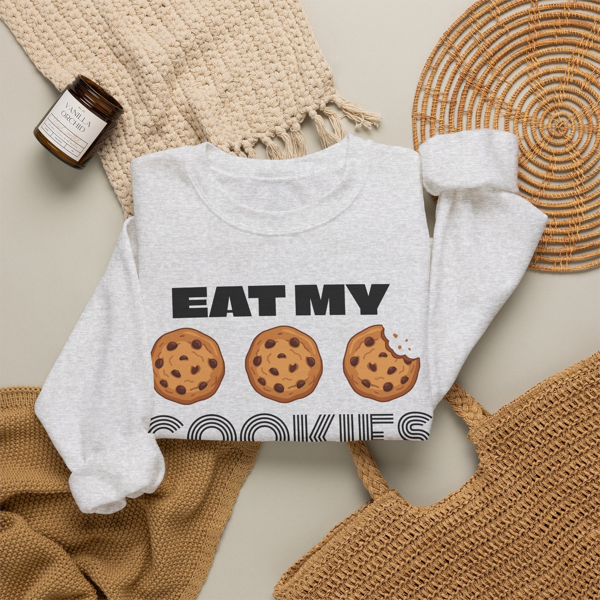 Chocolate Chip Cookies sweatshirt | cookie design