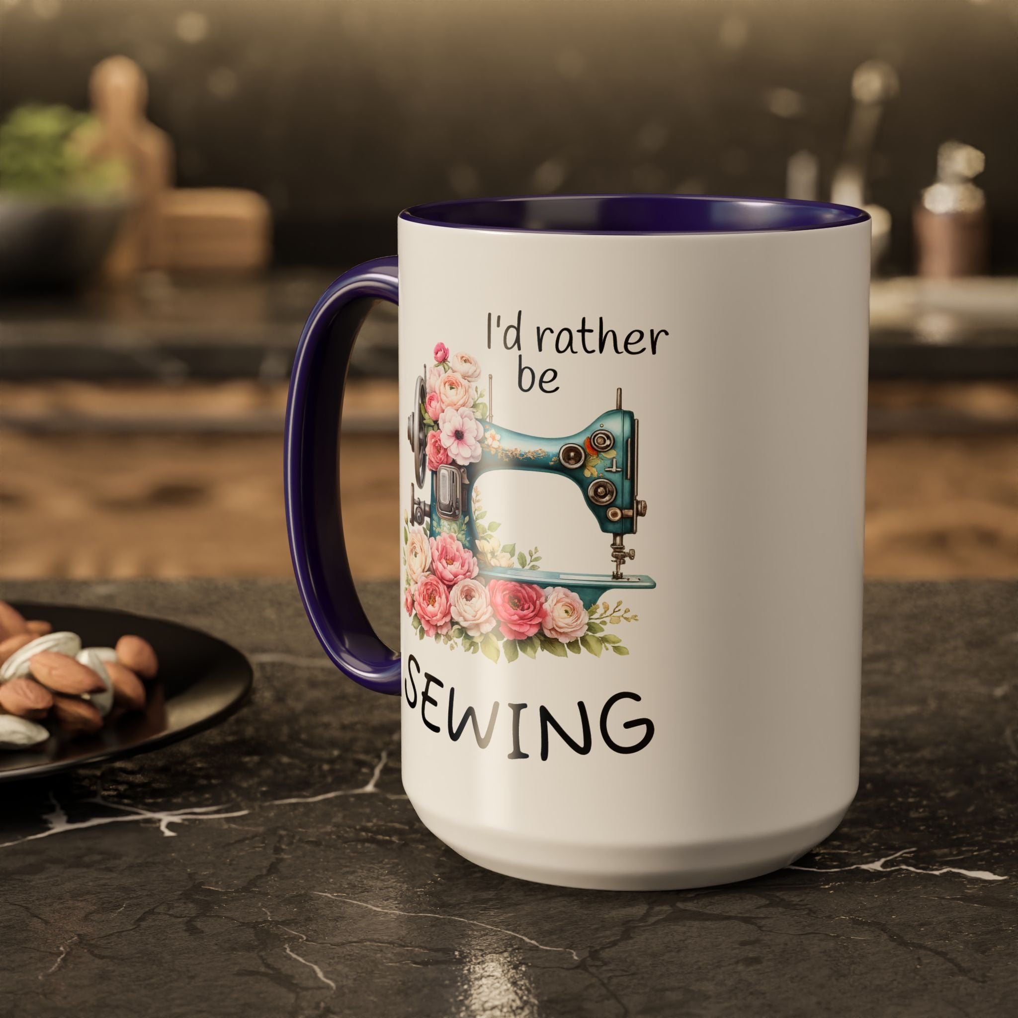 Colorful Camper Van Illustration Mug | Ceramic