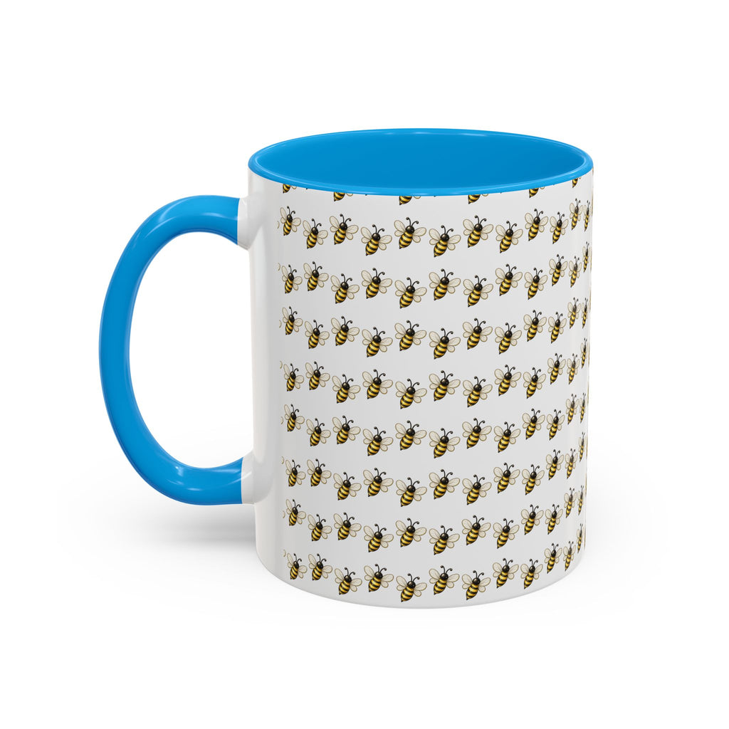 Honey Bee Pattern Mug | Ceramic Coffee Cup