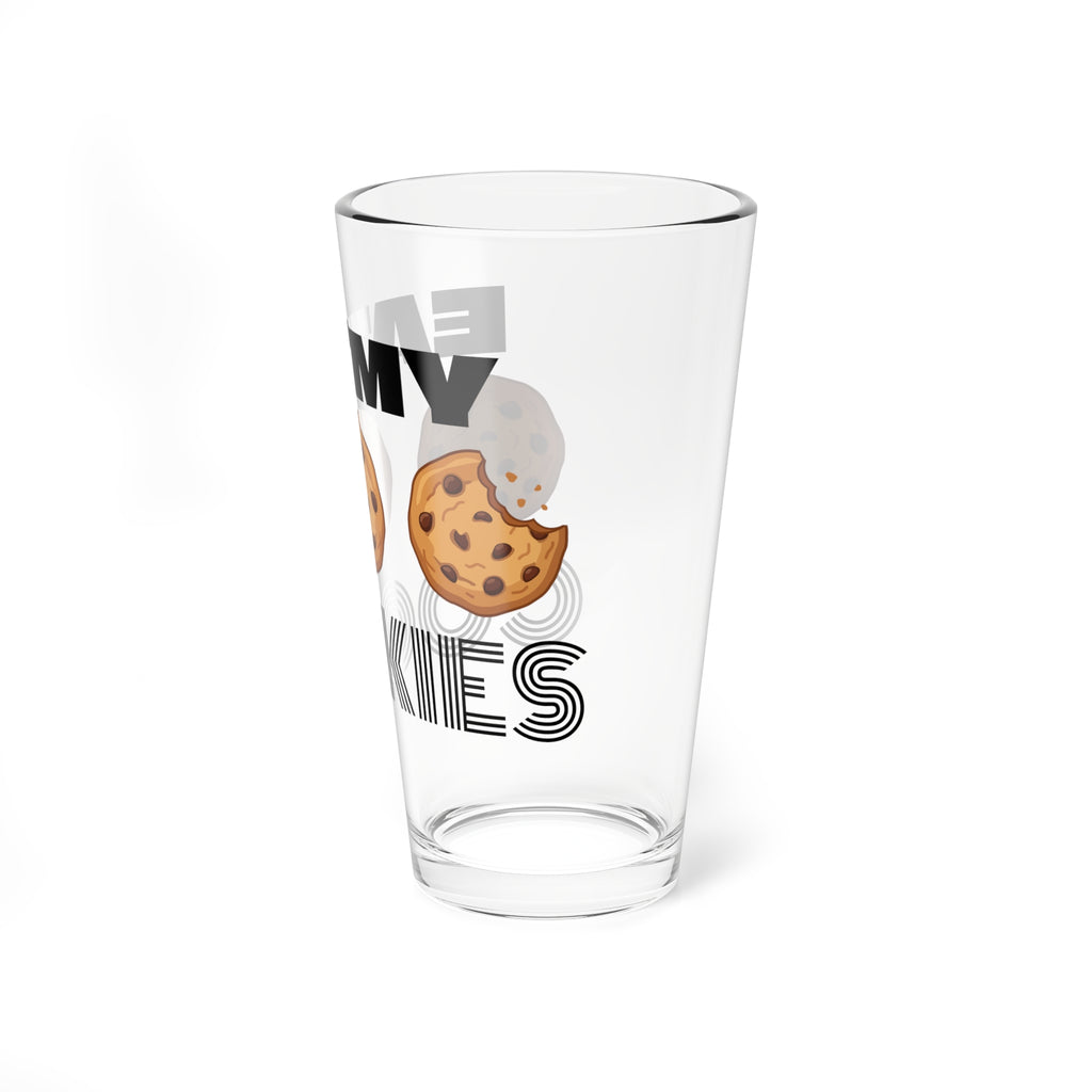 Eat My Cookies Glass | 16oz Drinking Glass