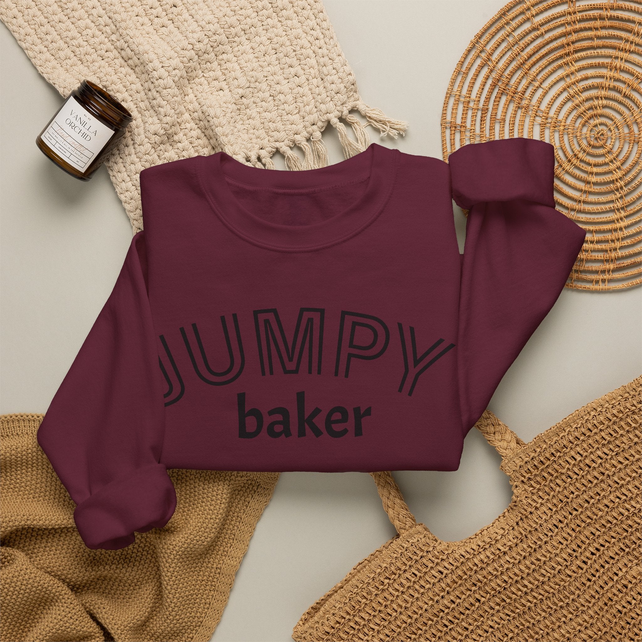 Jumpy Baker Sweatshirt | Hoppy to Bake For You