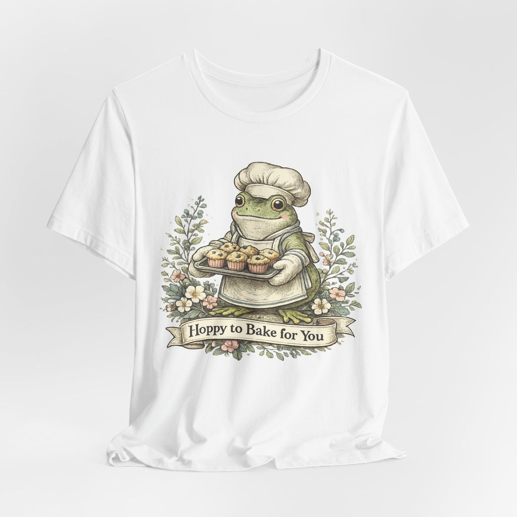 Hoppy to Bake for You Tee | Baking Illustration Shirt