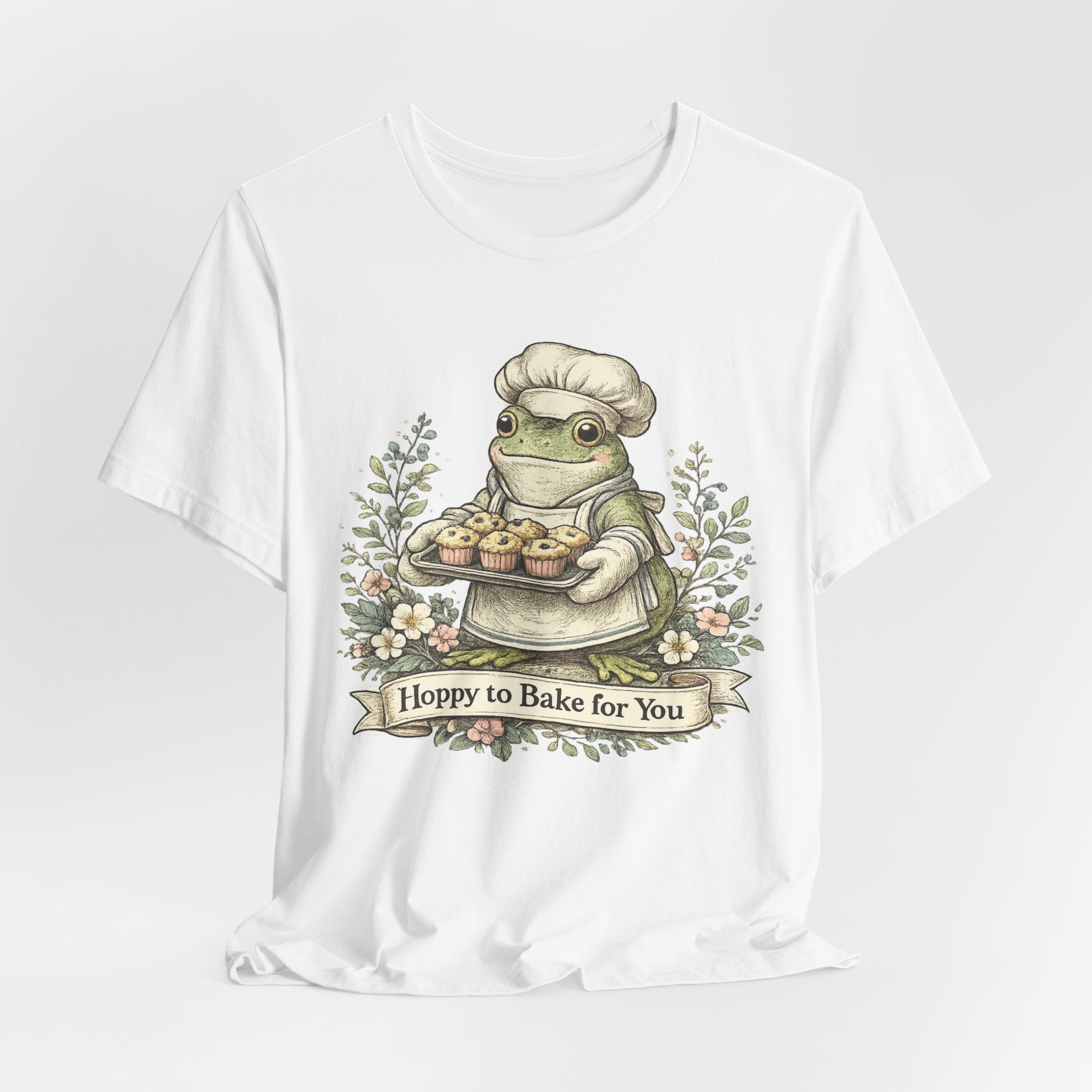 Hoppy to Bake for You Tee | Baking Illustration Shirt