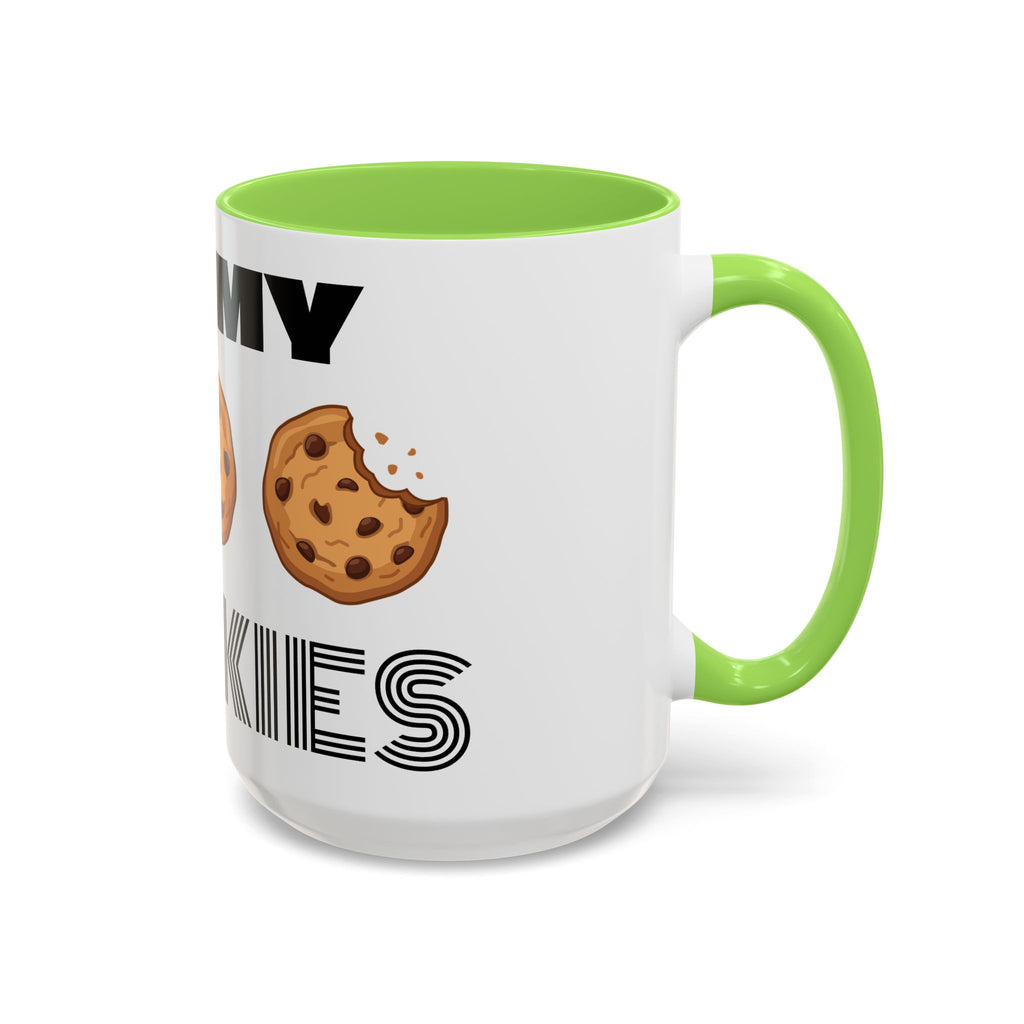Eat My Cookies Mug | Chocolate Chip Cookie Illustration