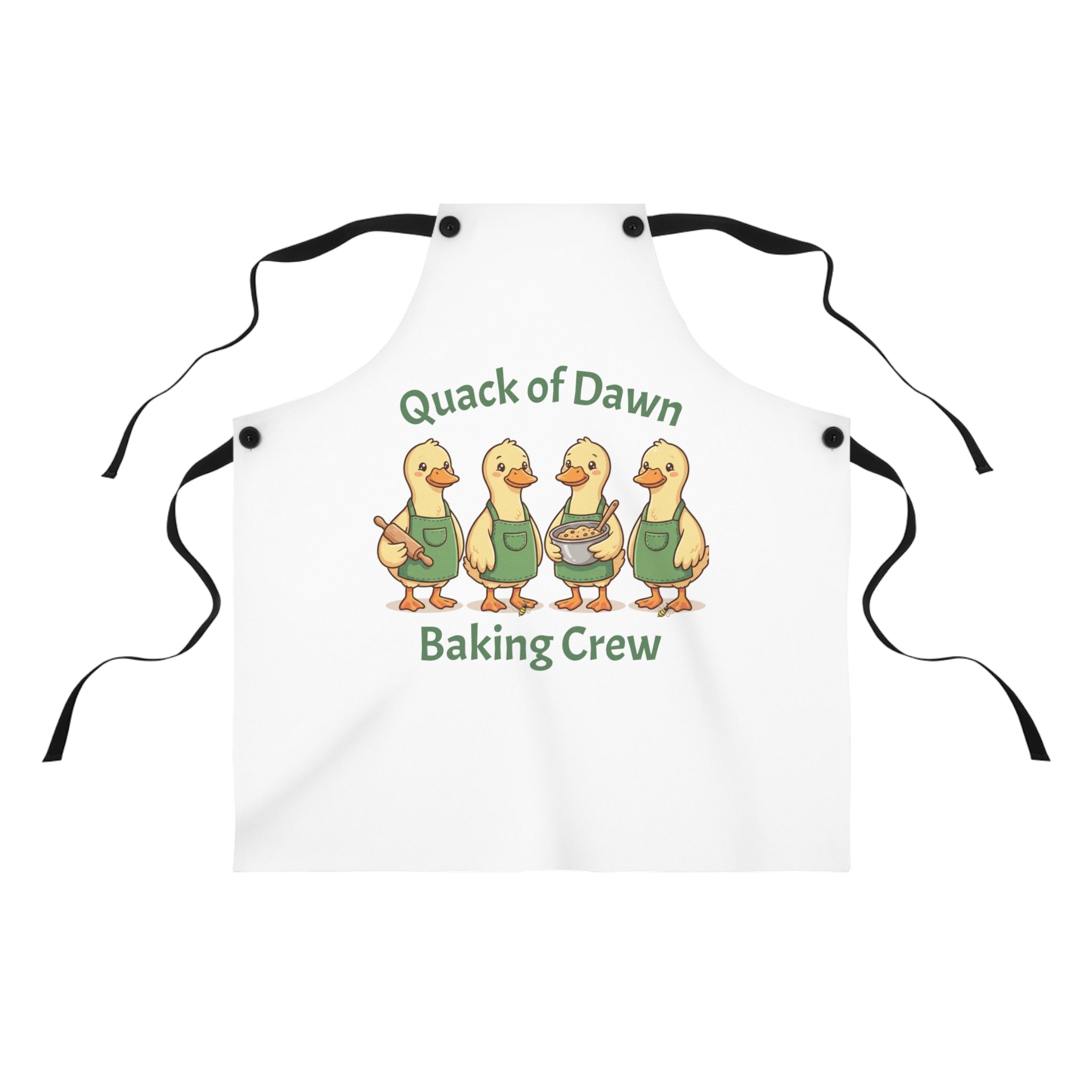 Quack of Dawn Baking Crew Apron | Kitchen Apron