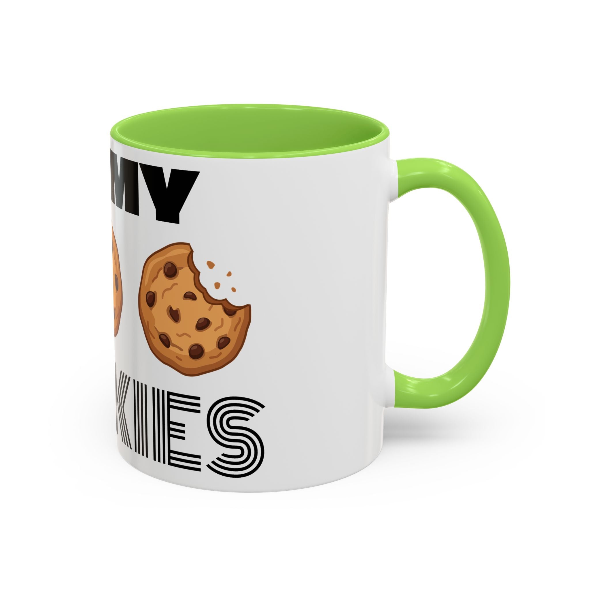 Eat My Cookies Mug | Chocolate Chip Cookie Illustration