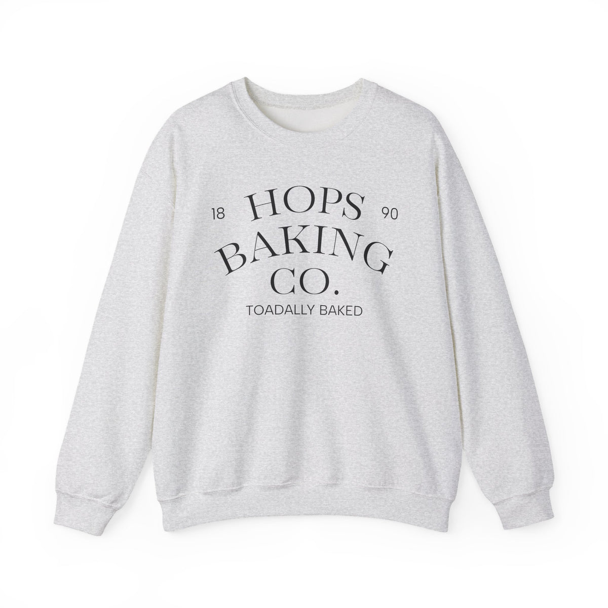 Hops Baking Co. Sweatshirt | Vintage Bakery Design