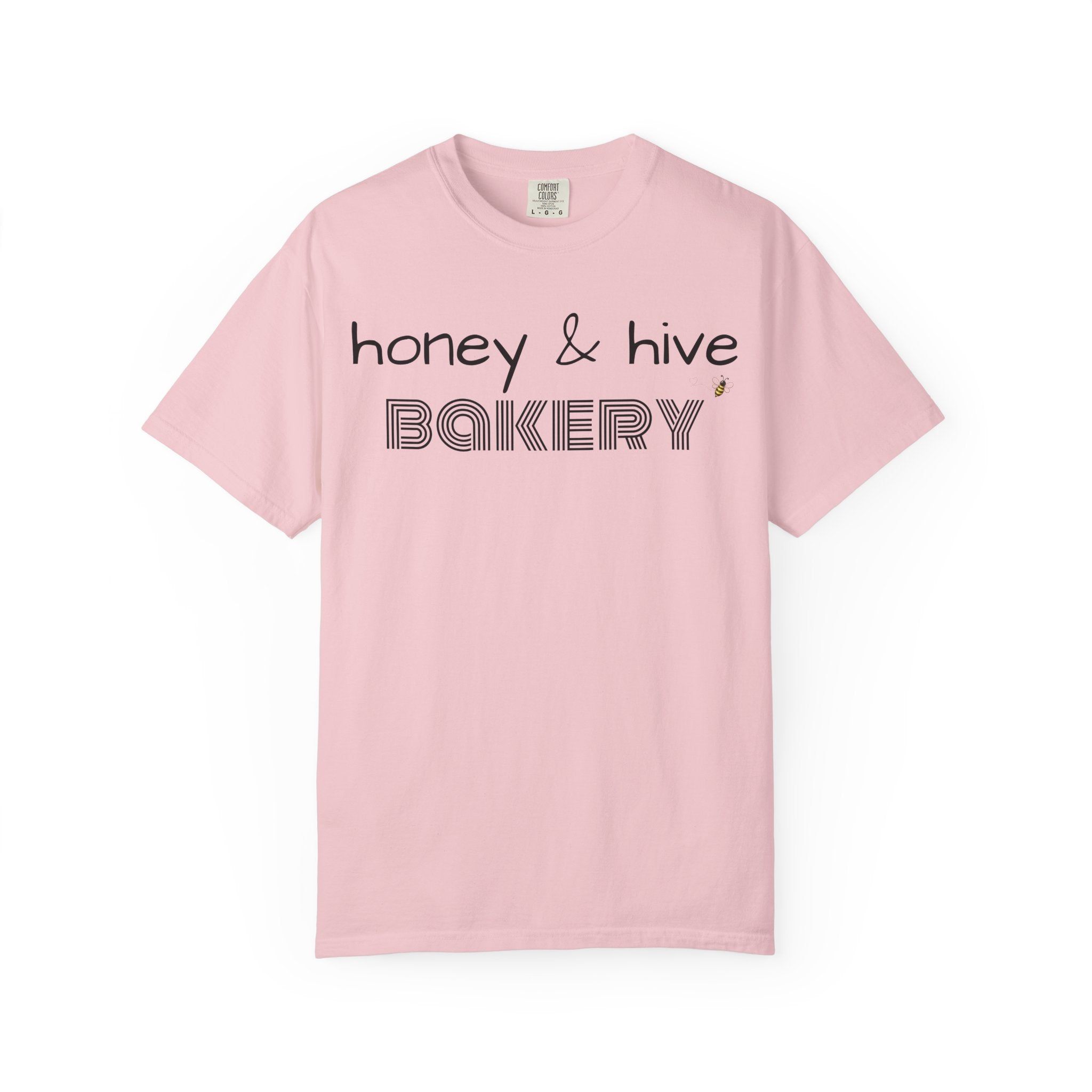 Honey & Hive Bakery T-shirt | Retro Script Logo