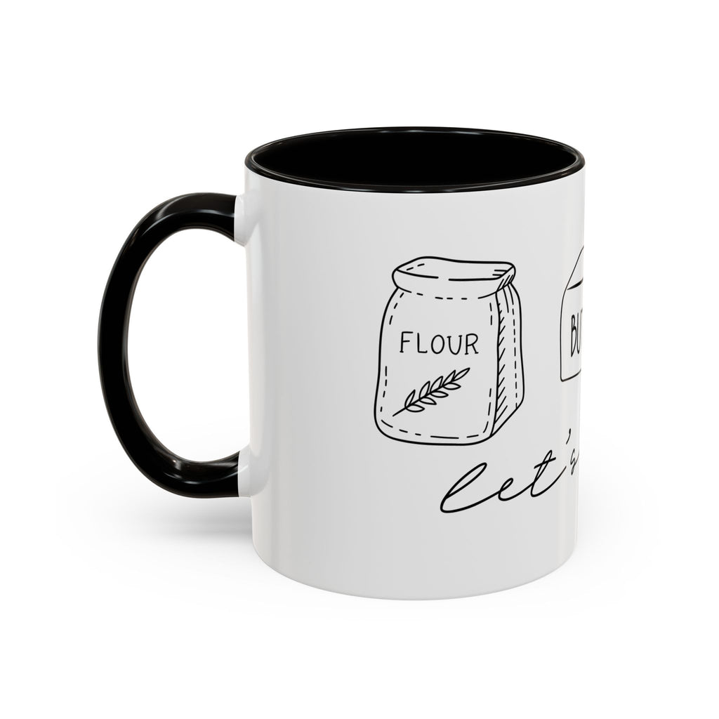 Baking Ingredients Illustration Mug | Ceramic Mug