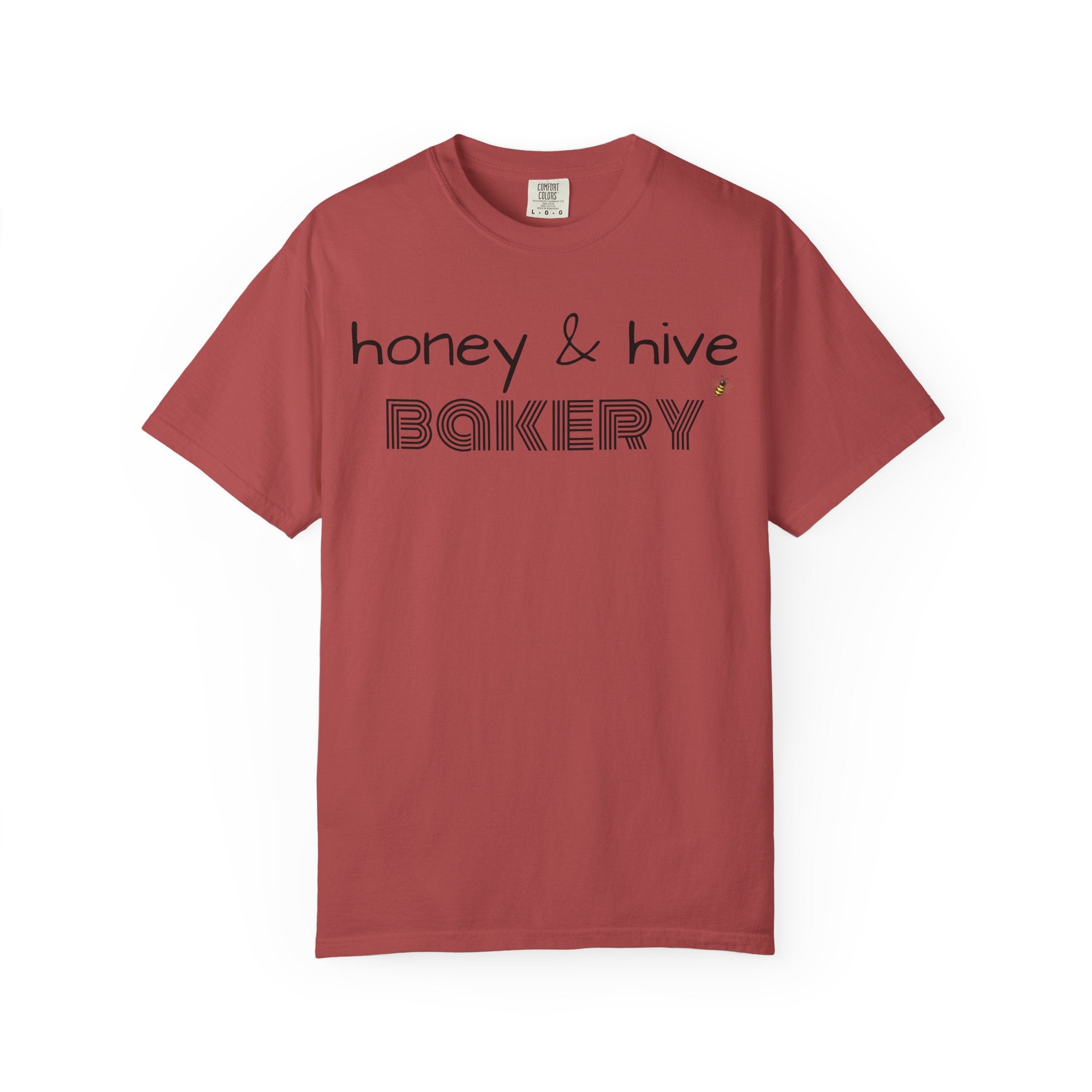 Honey & Hive Bakery T-shirt | Retro Script Logo