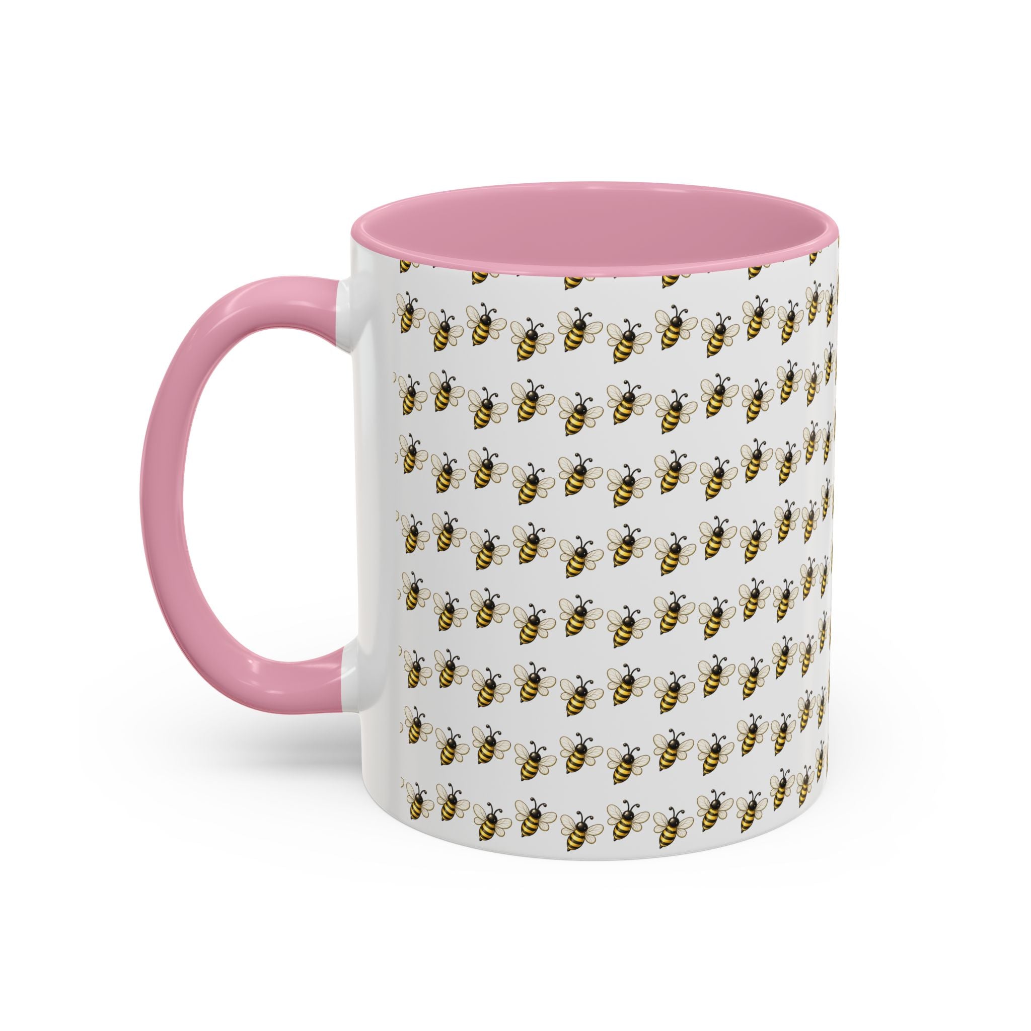 Honey Bee Pattern Mug | Ceramic Coffee Cup