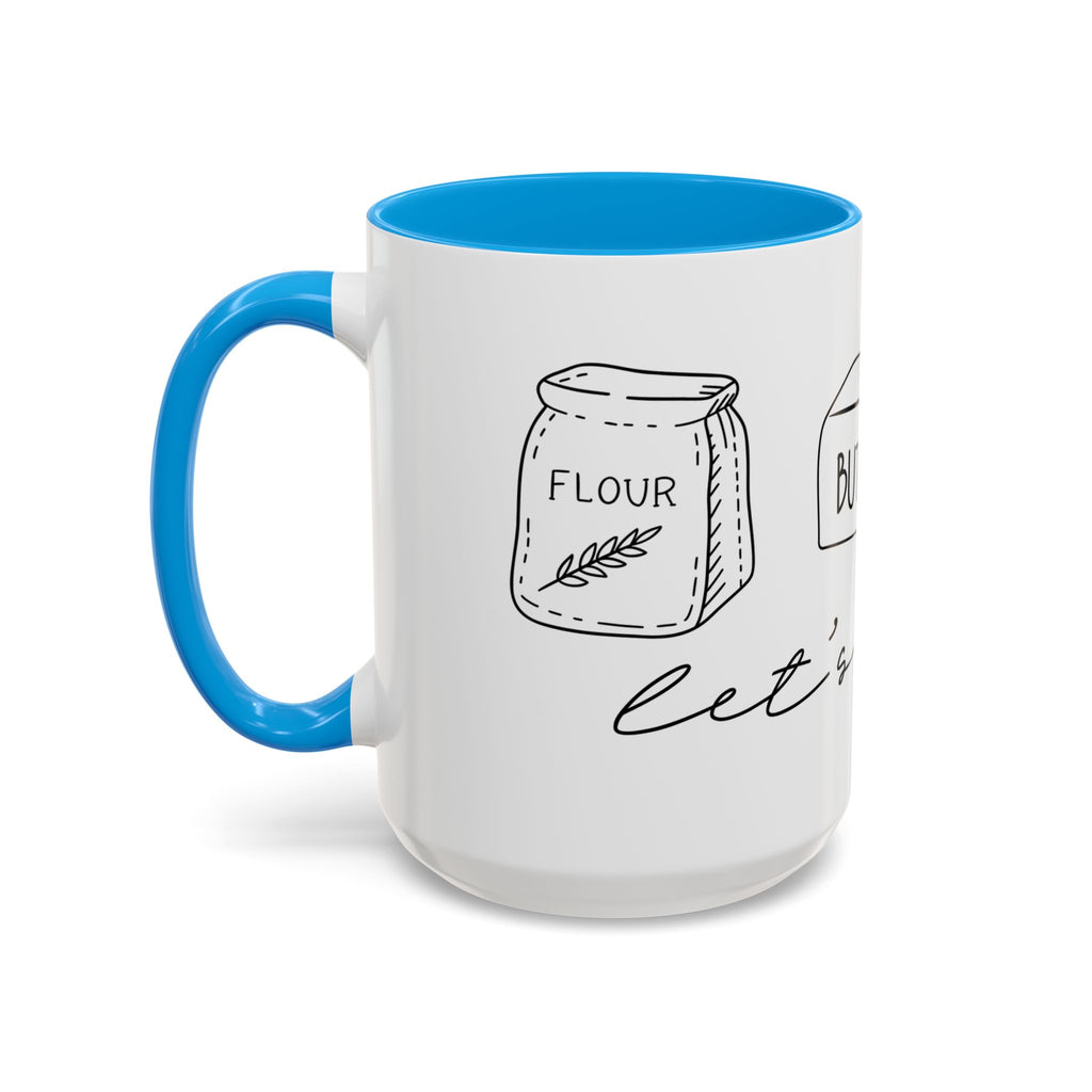 Baking Ingredients Illustration Mug | Ceramic Mug
