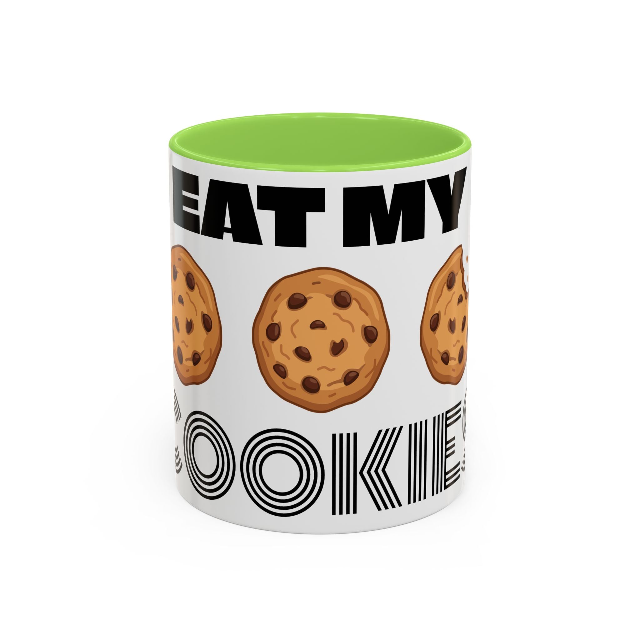 Eat My Cookies Mug | Chocolate Chip Cookie Illustration