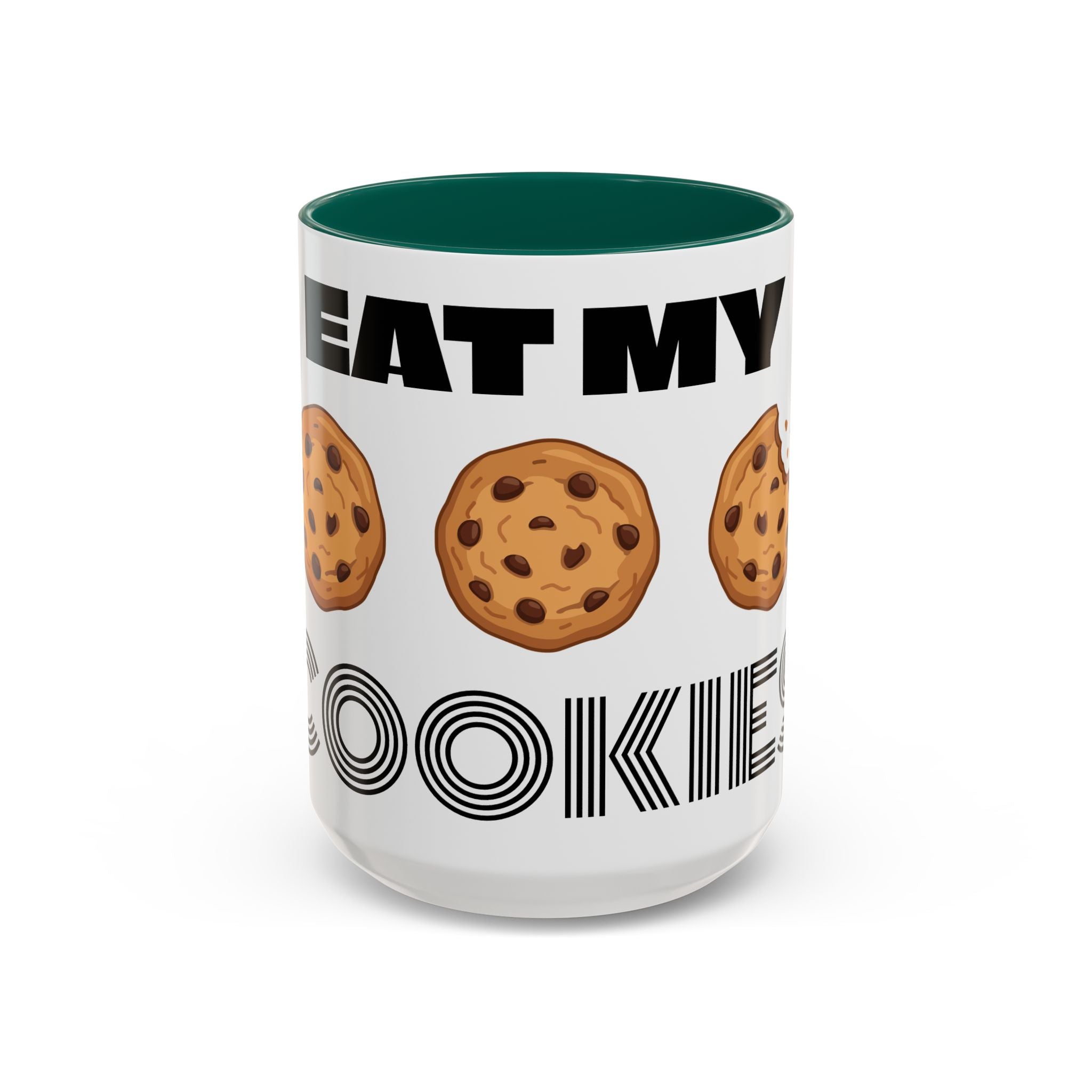 Eat My Cookies Mug | Chocolate Chip Cookie Illustration