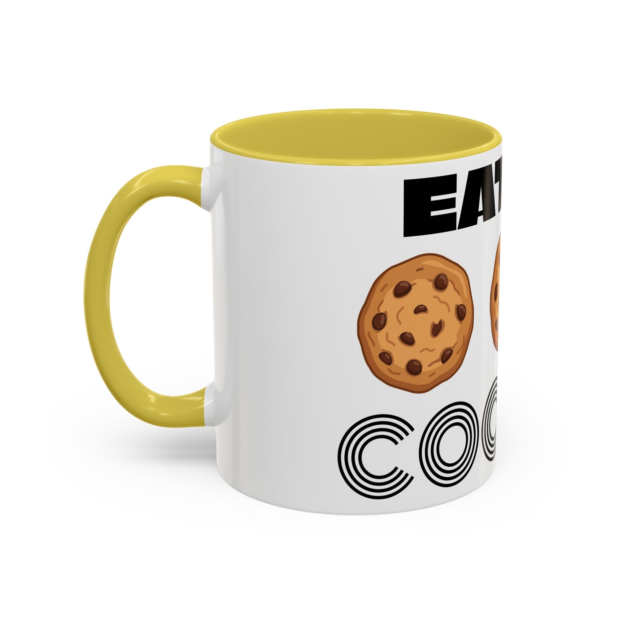 Eat My Cookies Mug | Chocolate Chip Cookie Illustration