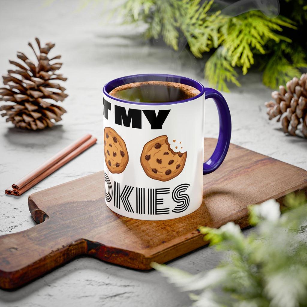 Eat My Cookies Mug | Chocolate Chip Cookie Illustration