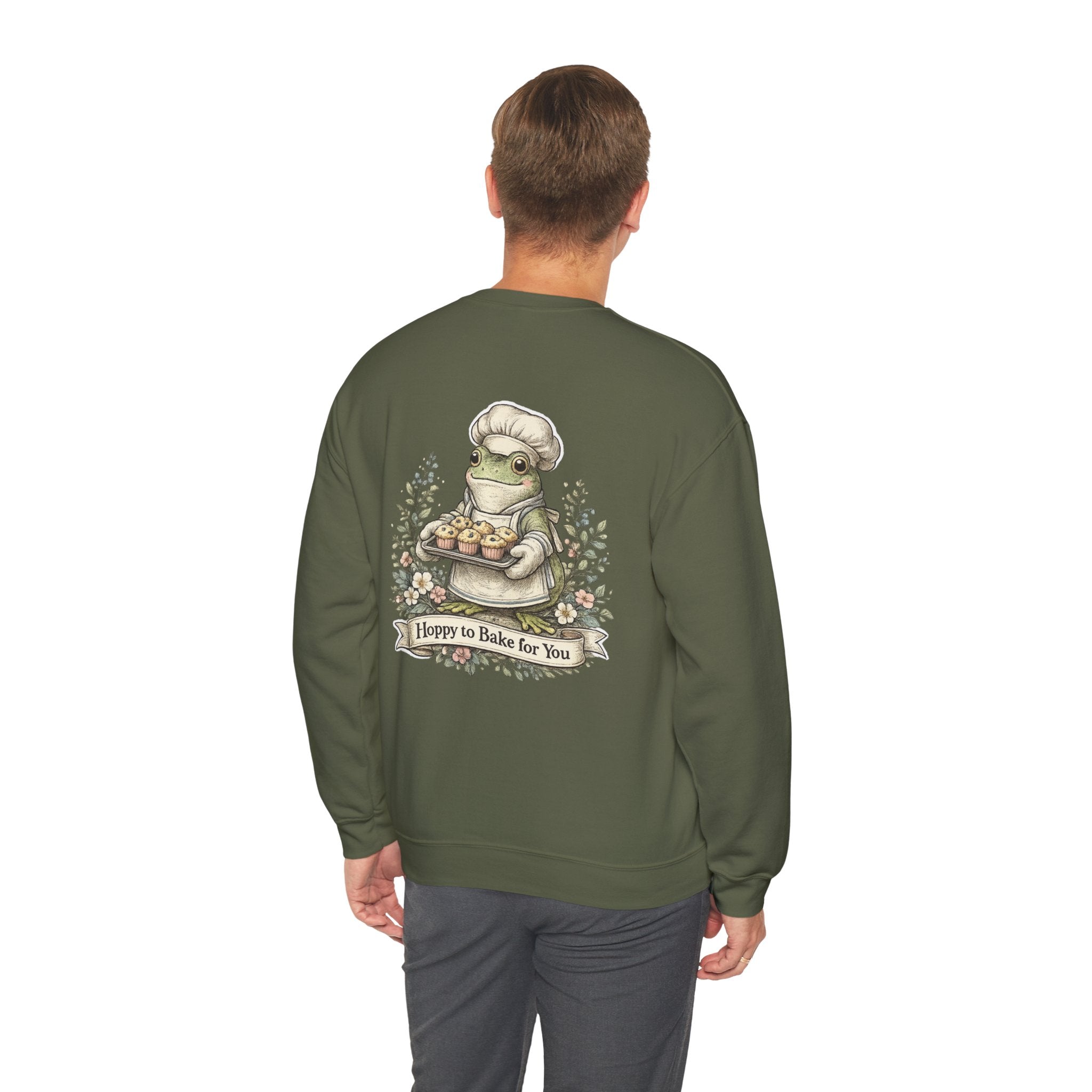 Jumpy Baker Sweatshirt | Hoppy to Bake For You
