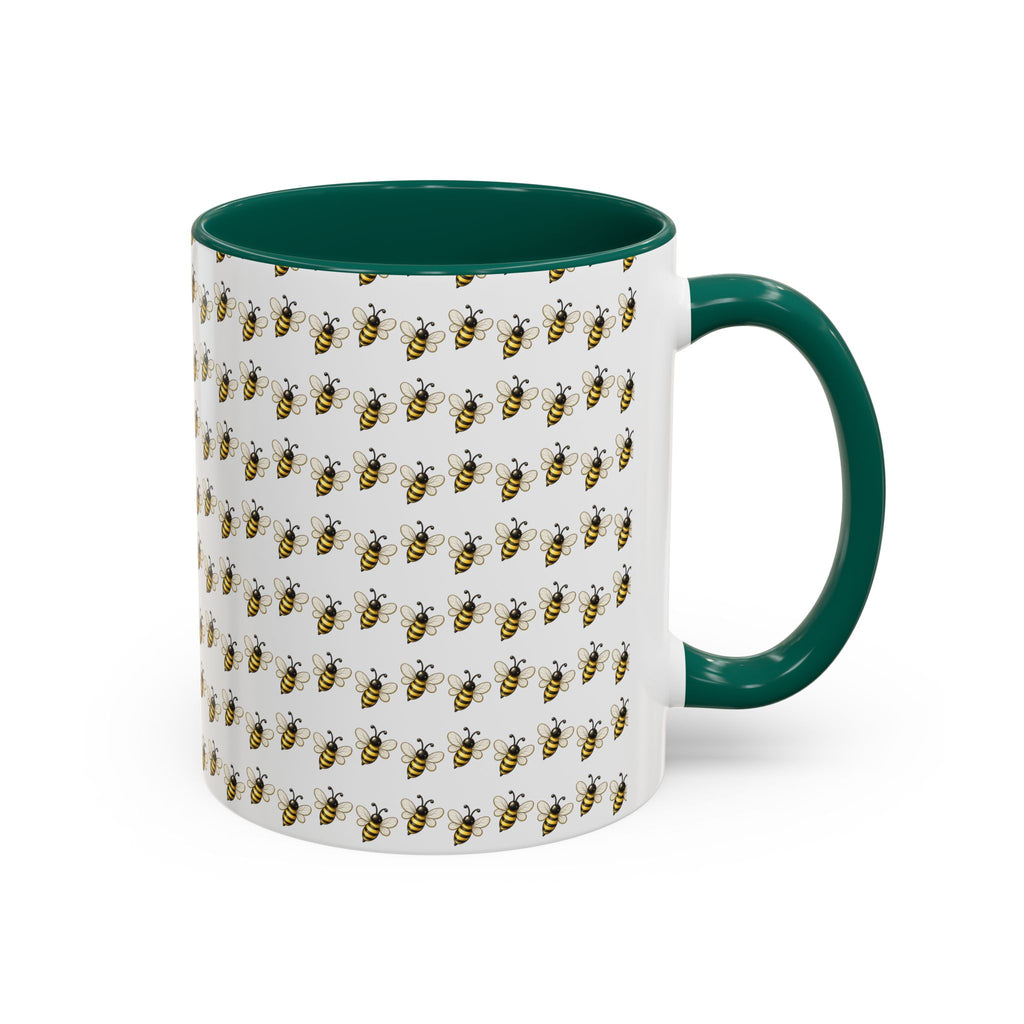 Honey Bee Pattern Mug | Ceramic Coffee Cup