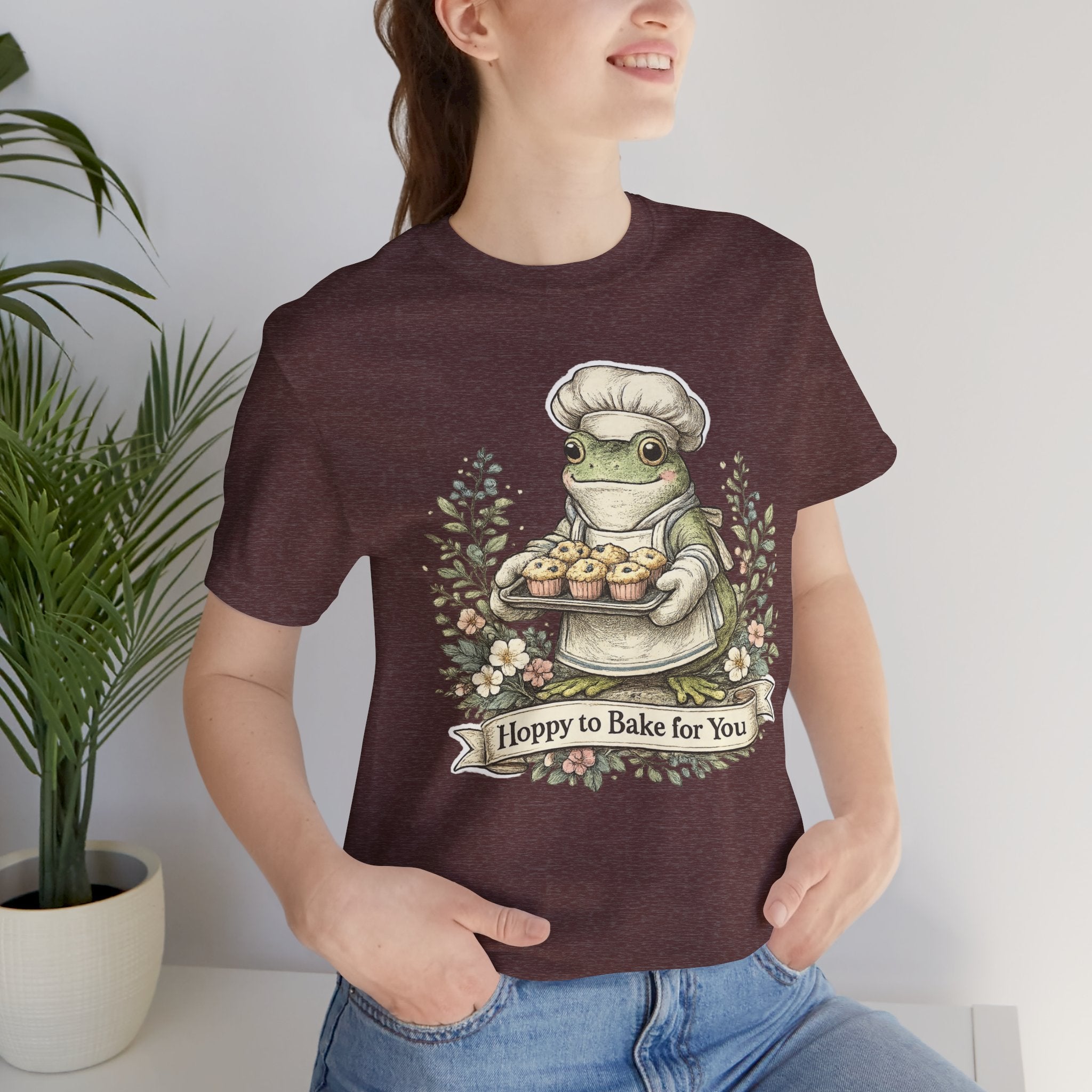 Hoppy to Bake for You Tee | Baking Illustration Shirt