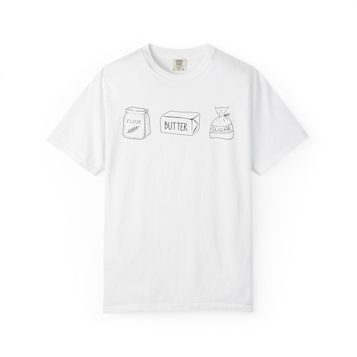 Doodles: Milk • Butter • Bread Illustrated T-Shirt