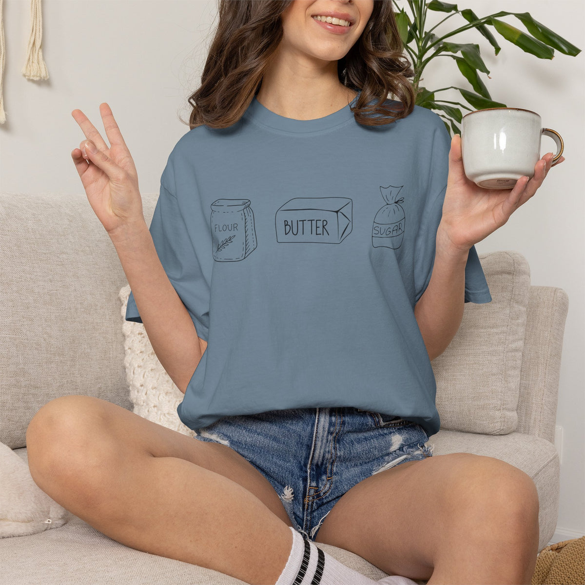Doodles: Milk • Butter • Bread Illustrated T-Shirt