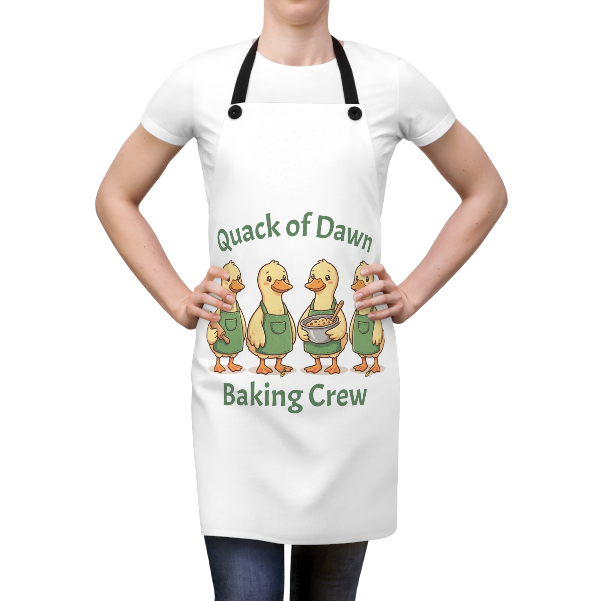 Quack of Dawn Baking Crew Apron | Kitchen Apron