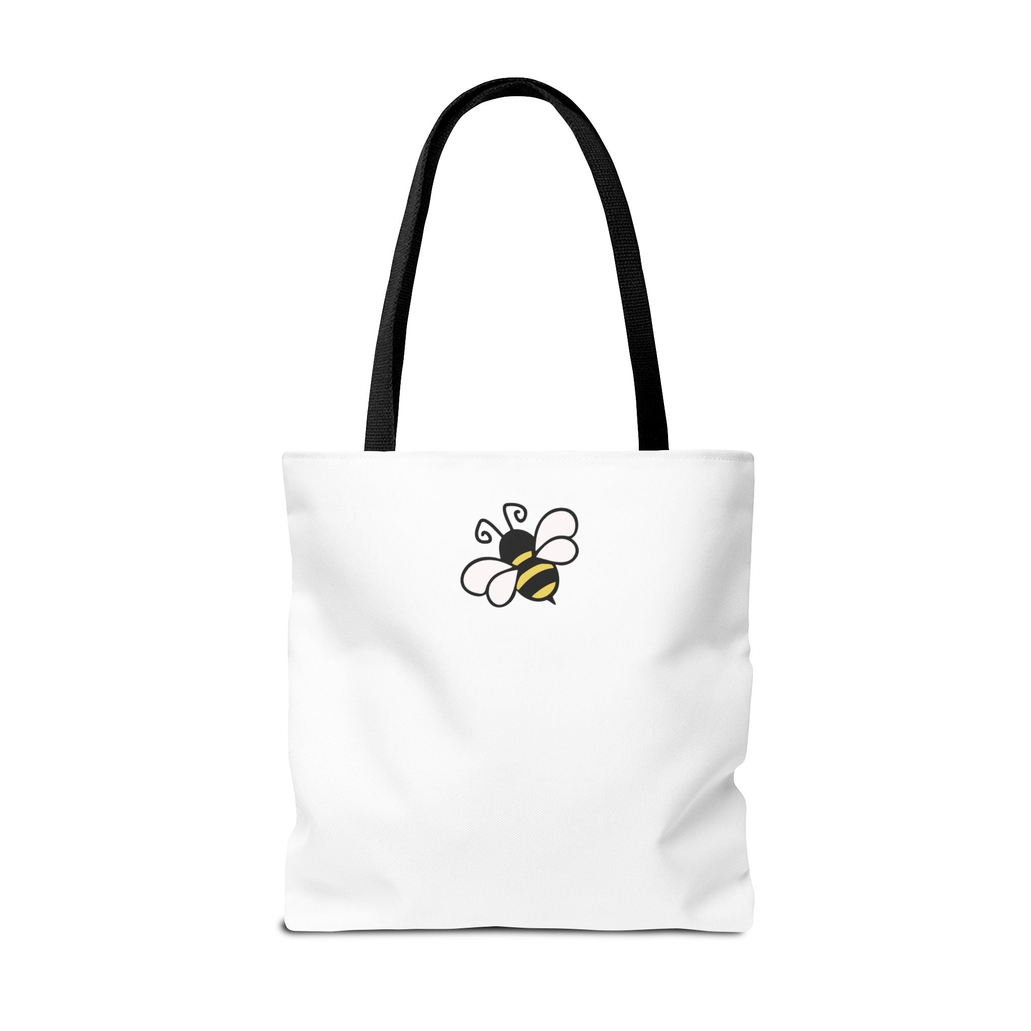 Sew Bee-utiful Tote Bag White | bee sewing craft motif