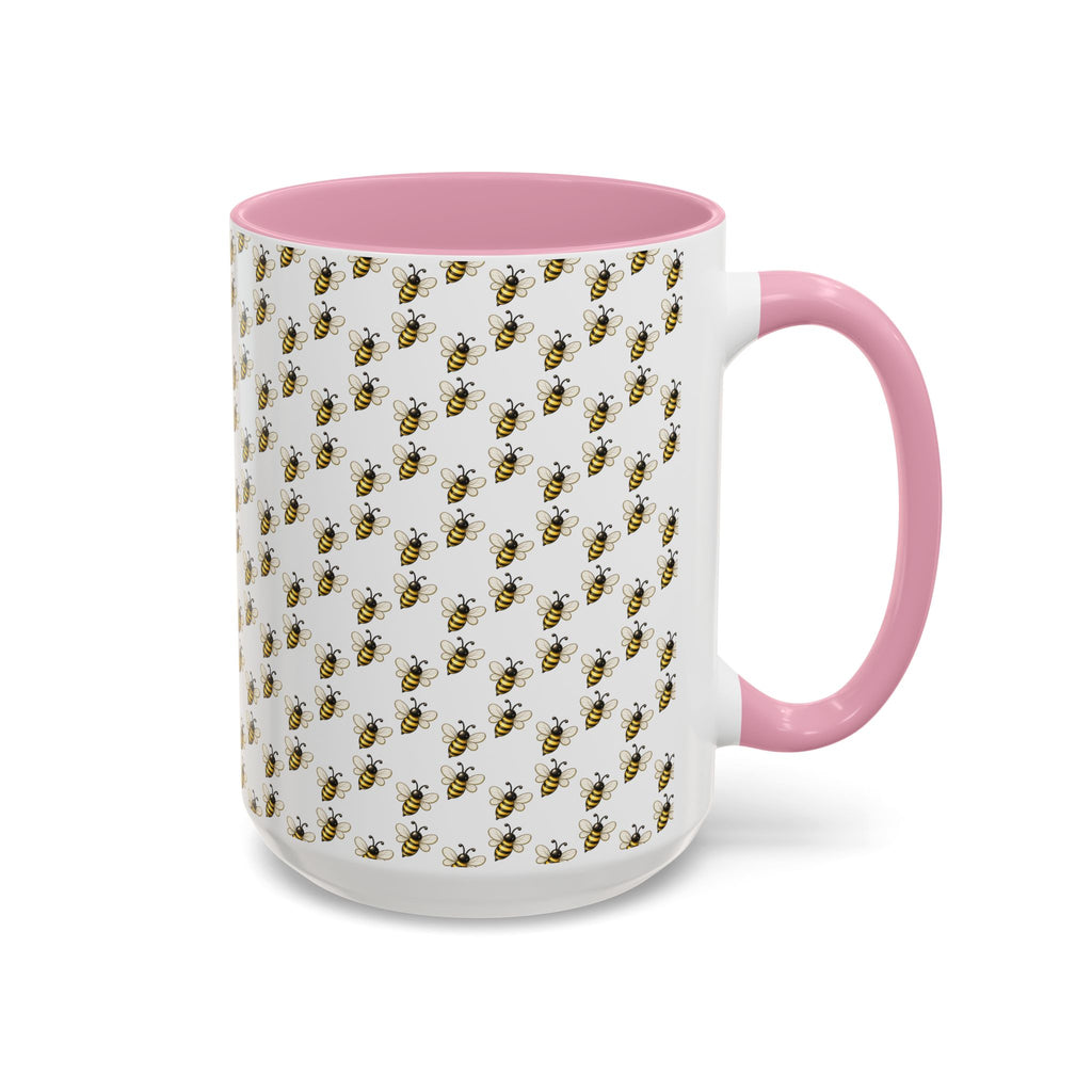 Honey Bee Pattern Mug | Ceramic Coffee Cup