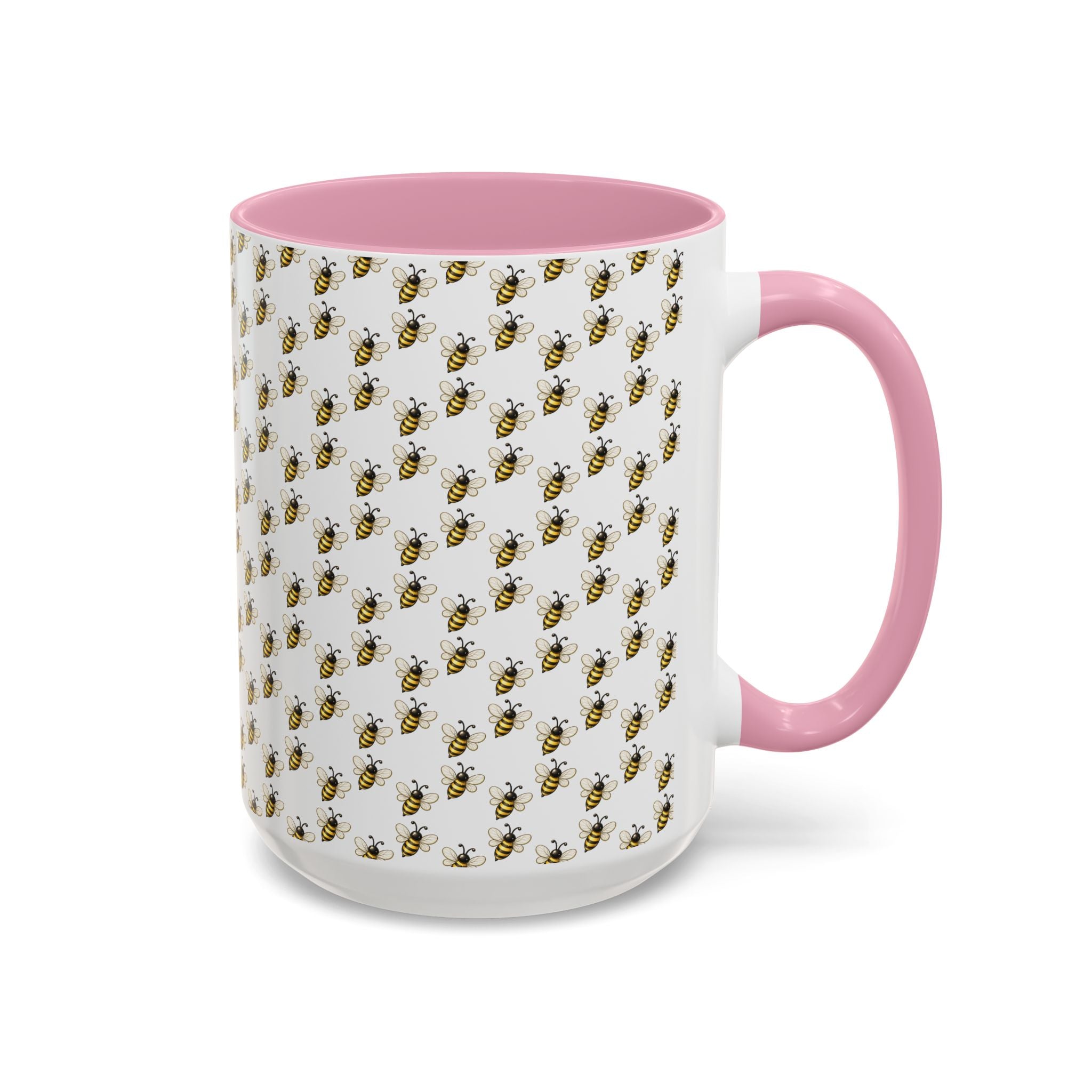 Honey Bee Pattern Mug | Ceramic Coffee Cup