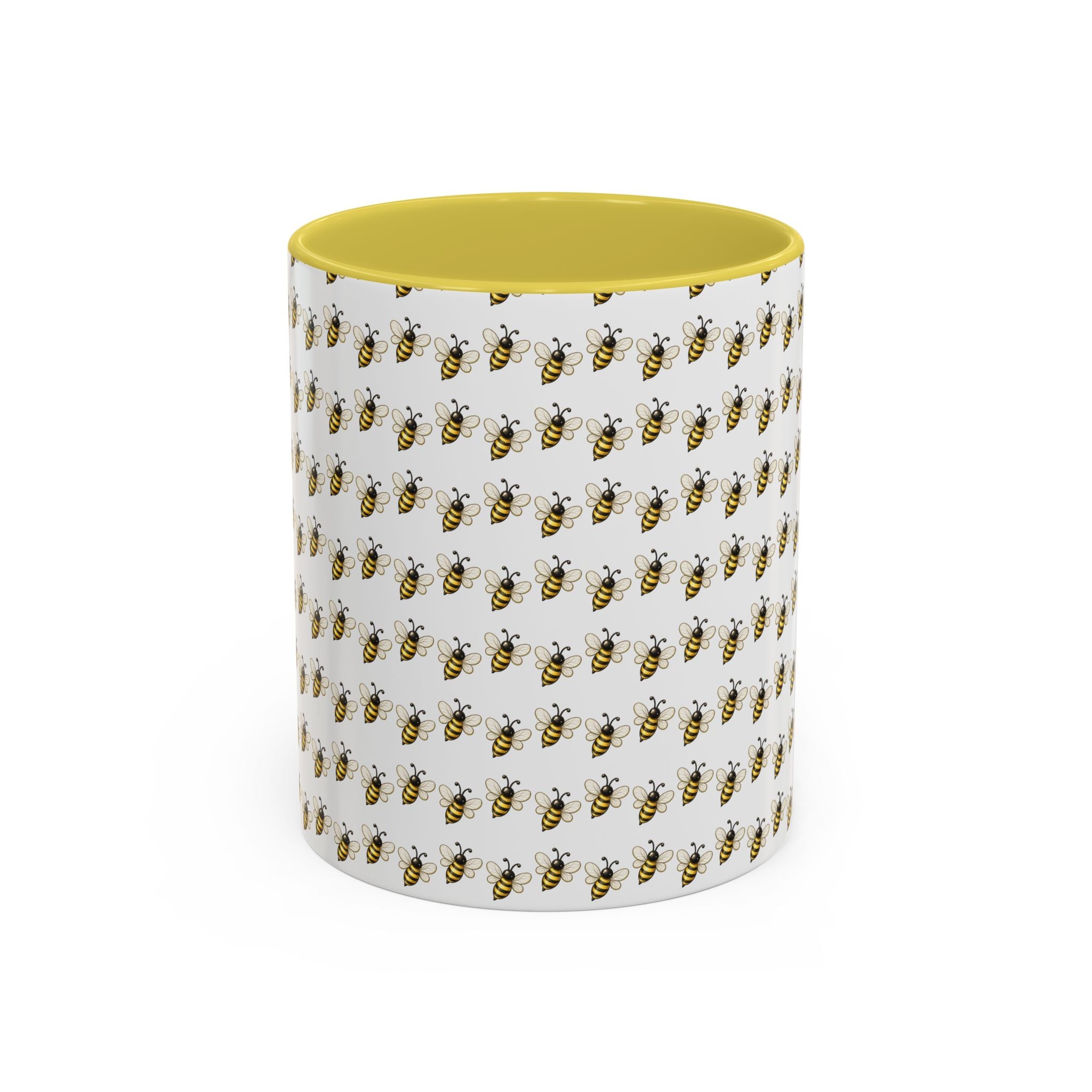 Honey Bee Pattern Mug | Ceramic Coffee Cup