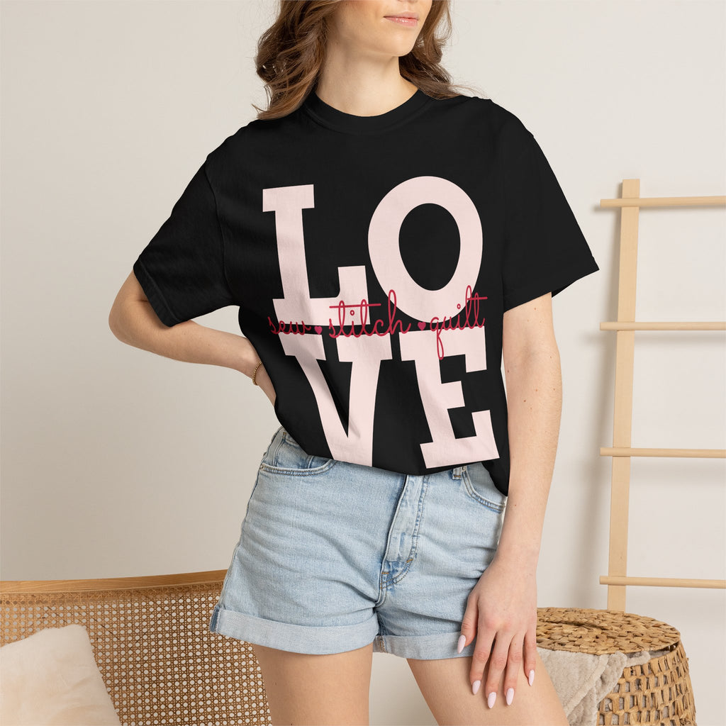 Sew Stitch Quilt Love | T-Shirt