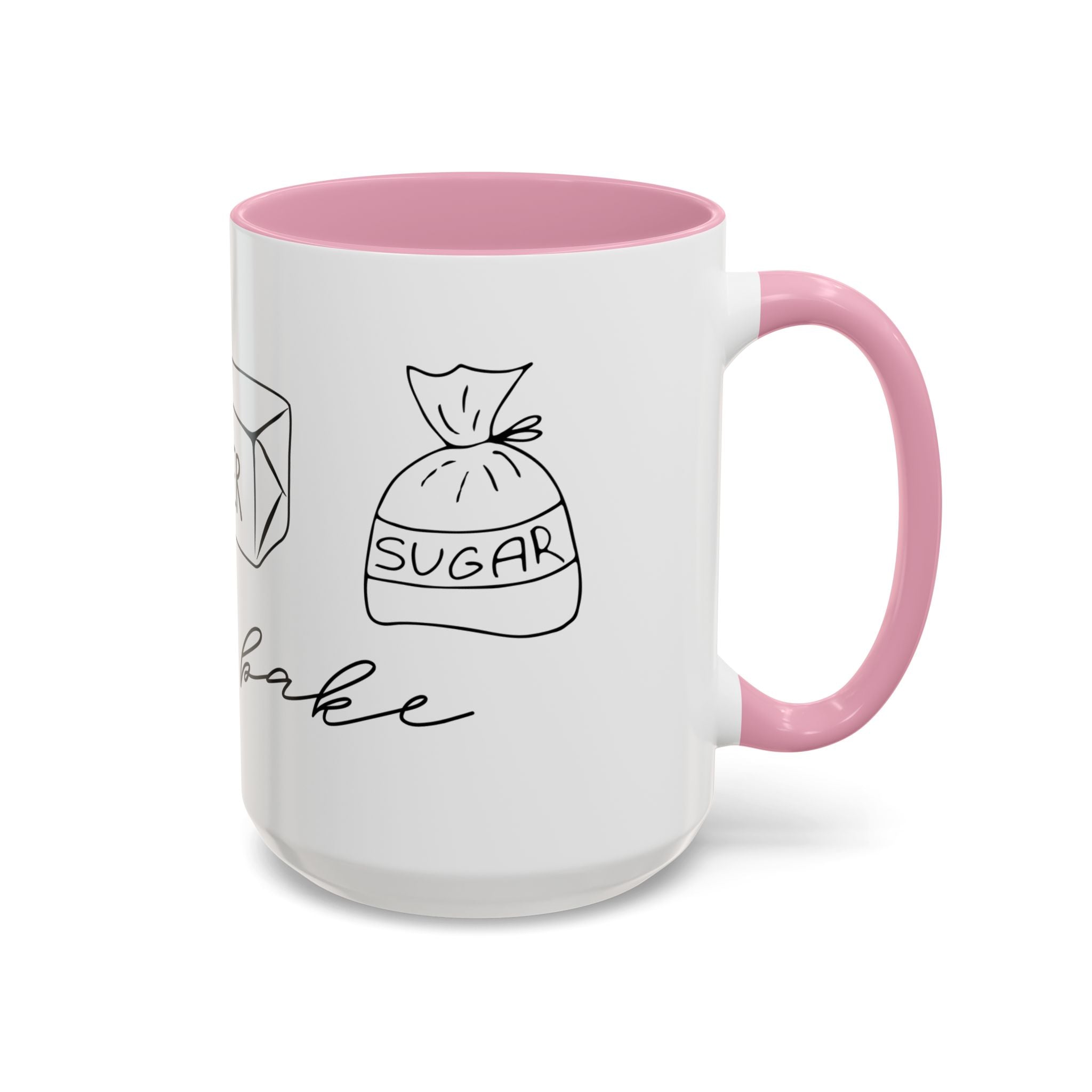 Baking Ingredients Illustration Mug | Ceramic Mug