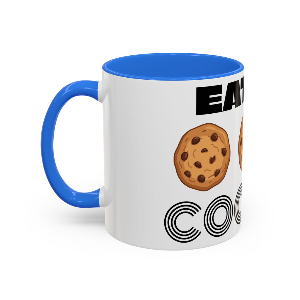 Eat My Cookies Mug | Chocolate Chip Cookie Illustration