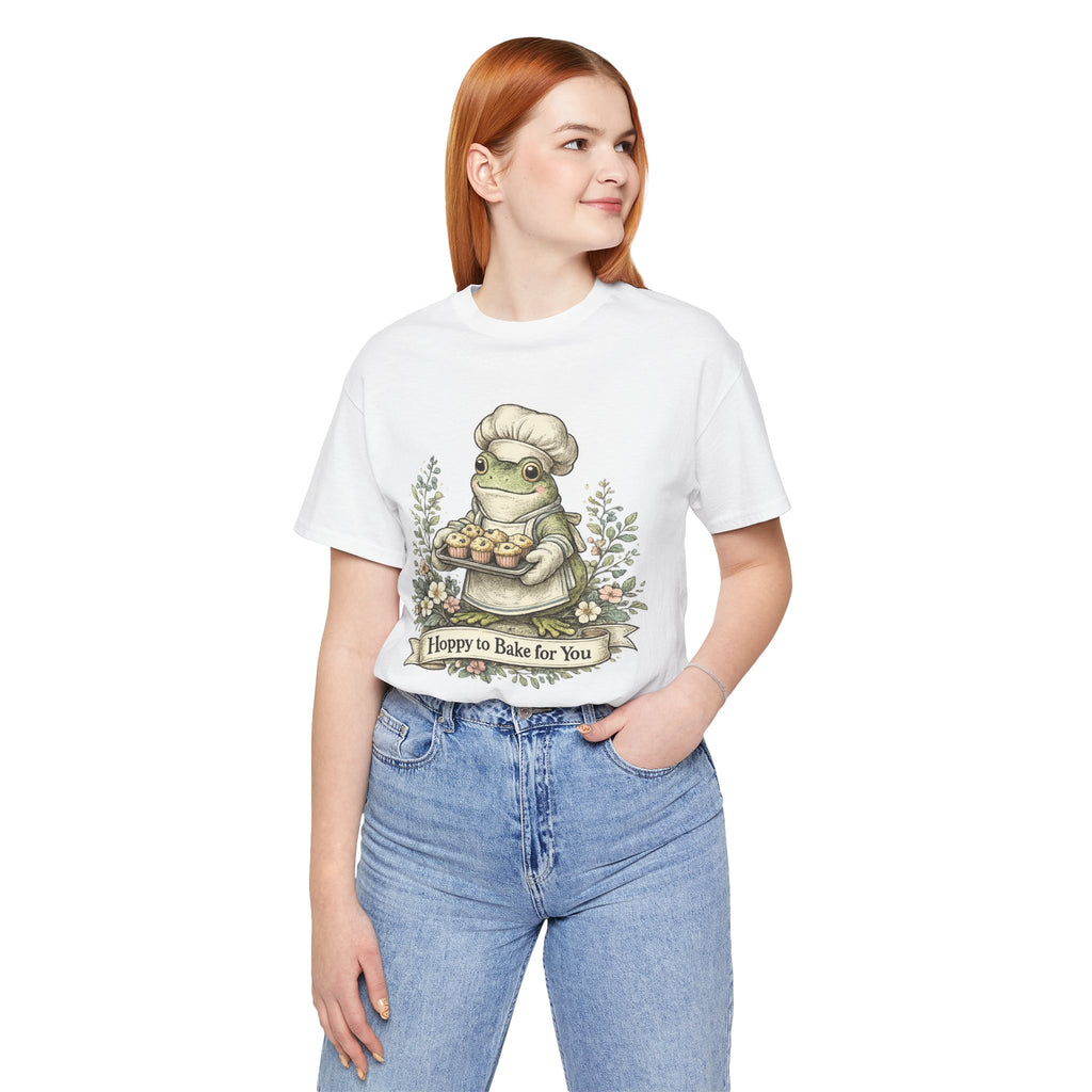 Hoppy to Bake for You Tee | Baking Illustration Shirt