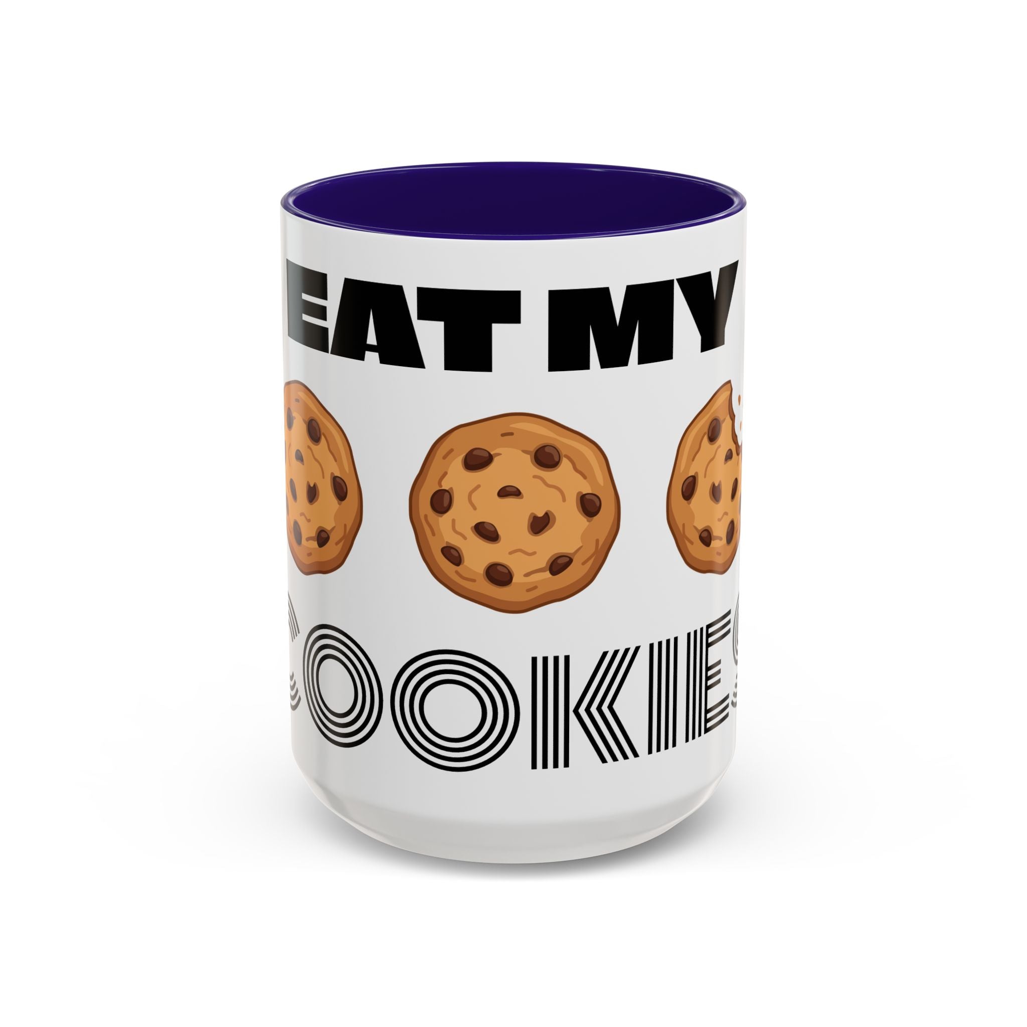 Eat My Cookies Mug | Chocolate Chip Cookie Illustration