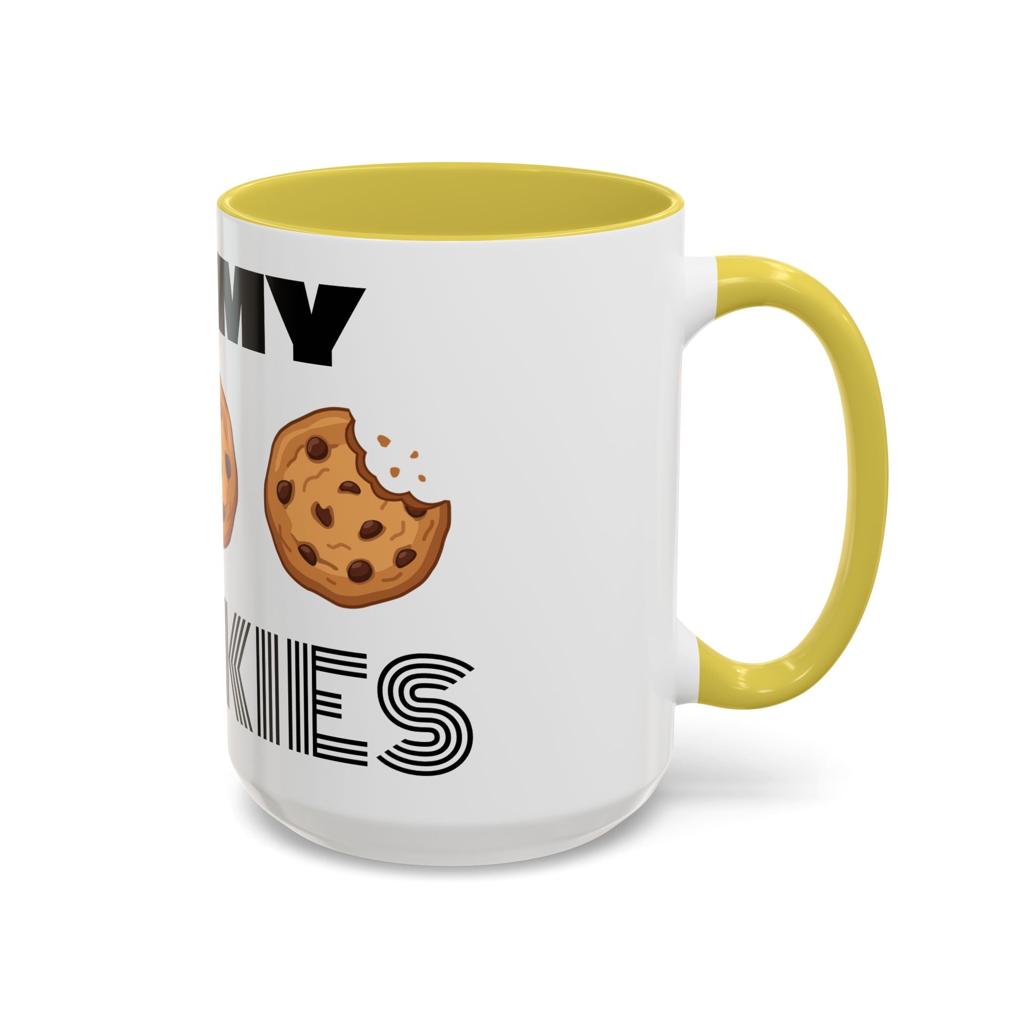 Eat My Cookies Mug | Chocolate Chip Cookie Illustration