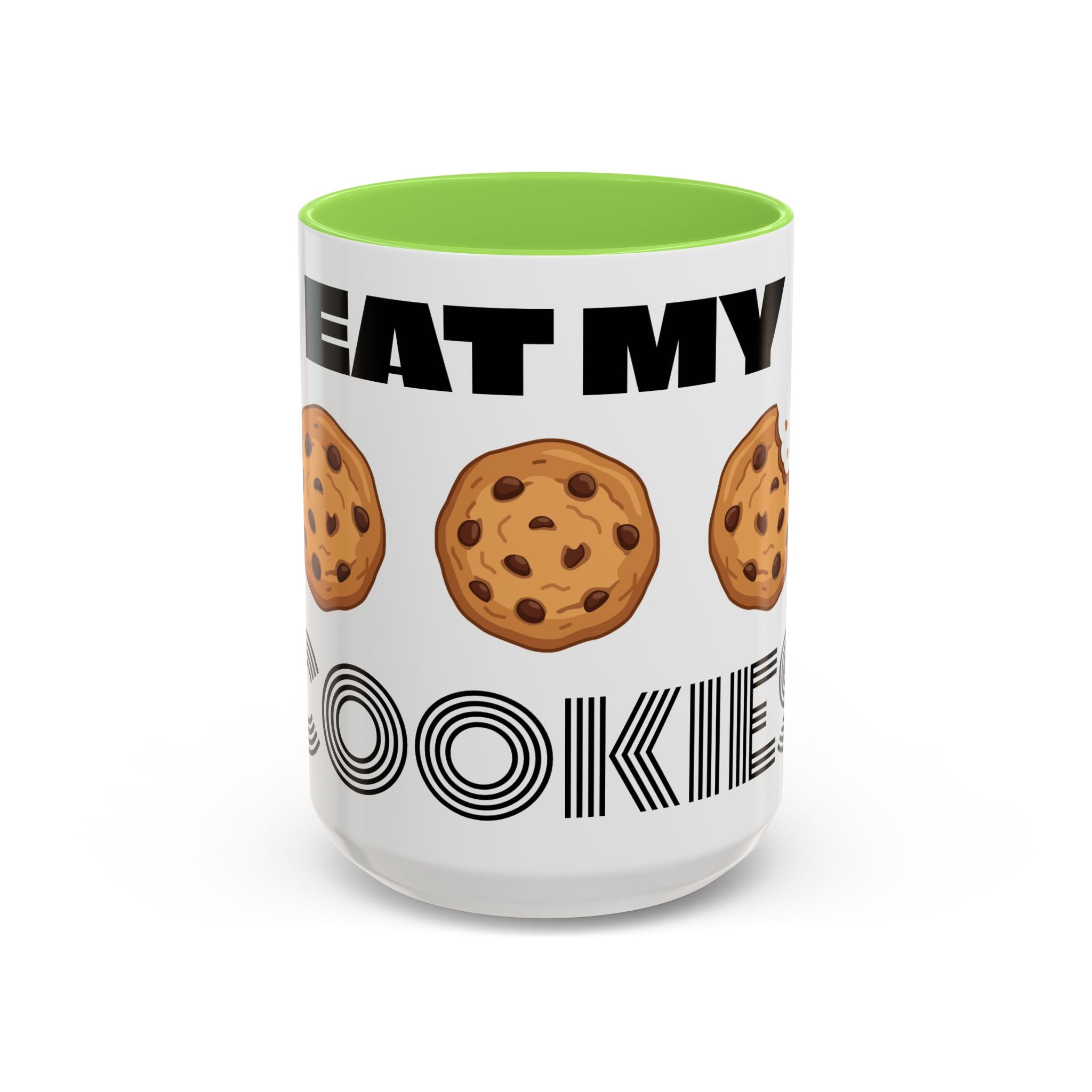 Eat My Cookies Mug | Chocolate Chip Cookie Illustration