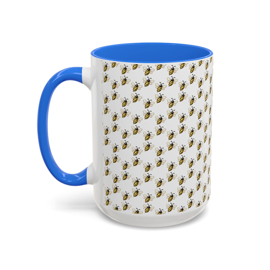 Honey Bee Pattern Mug | Ceramic Coffee Cup