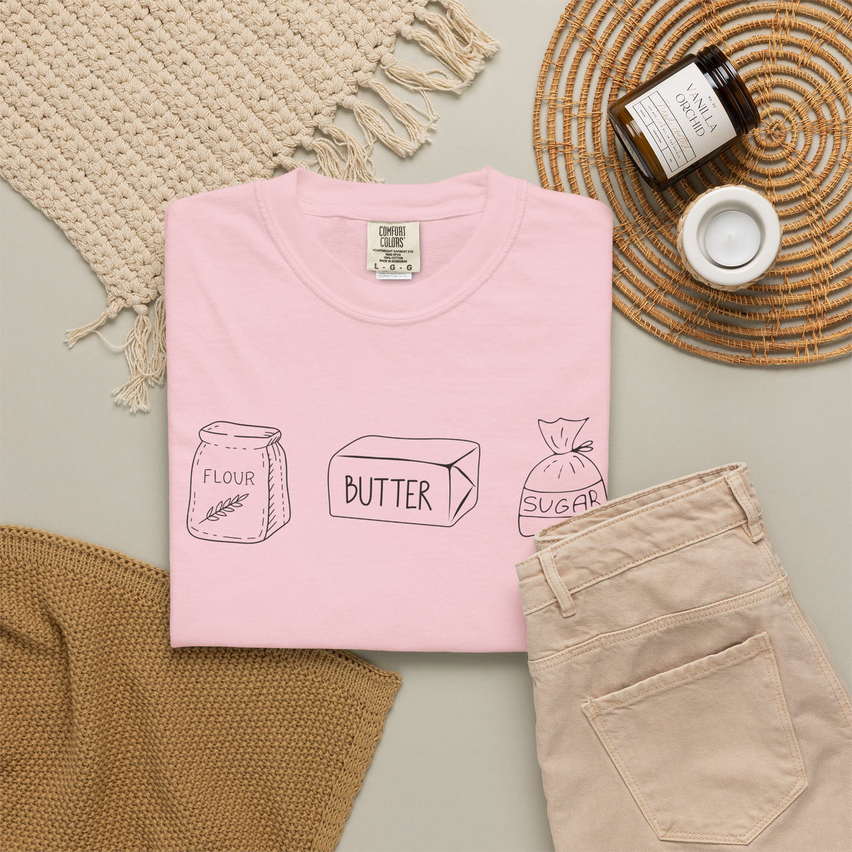 Doodles: Milk • Butter • Bread Illustrated T-Shirt