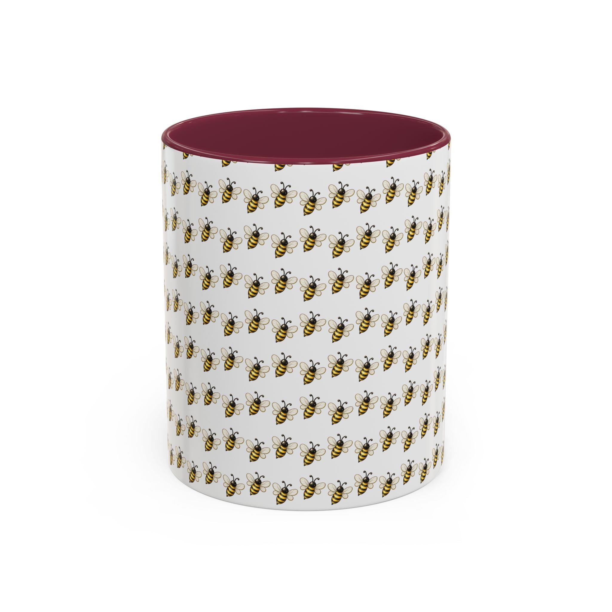 Honey Bee Pattern Mug | Ceramic Coffee Cup