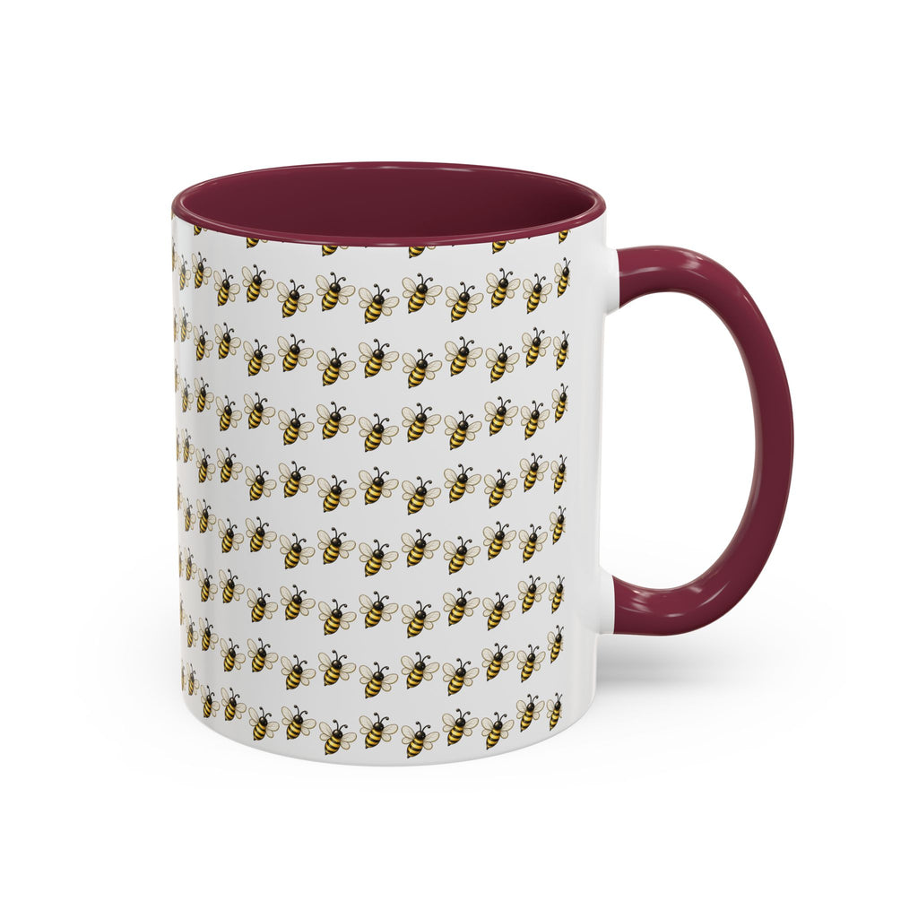 Honey Bee Pattern Mug | Ceramic Coffee Cup