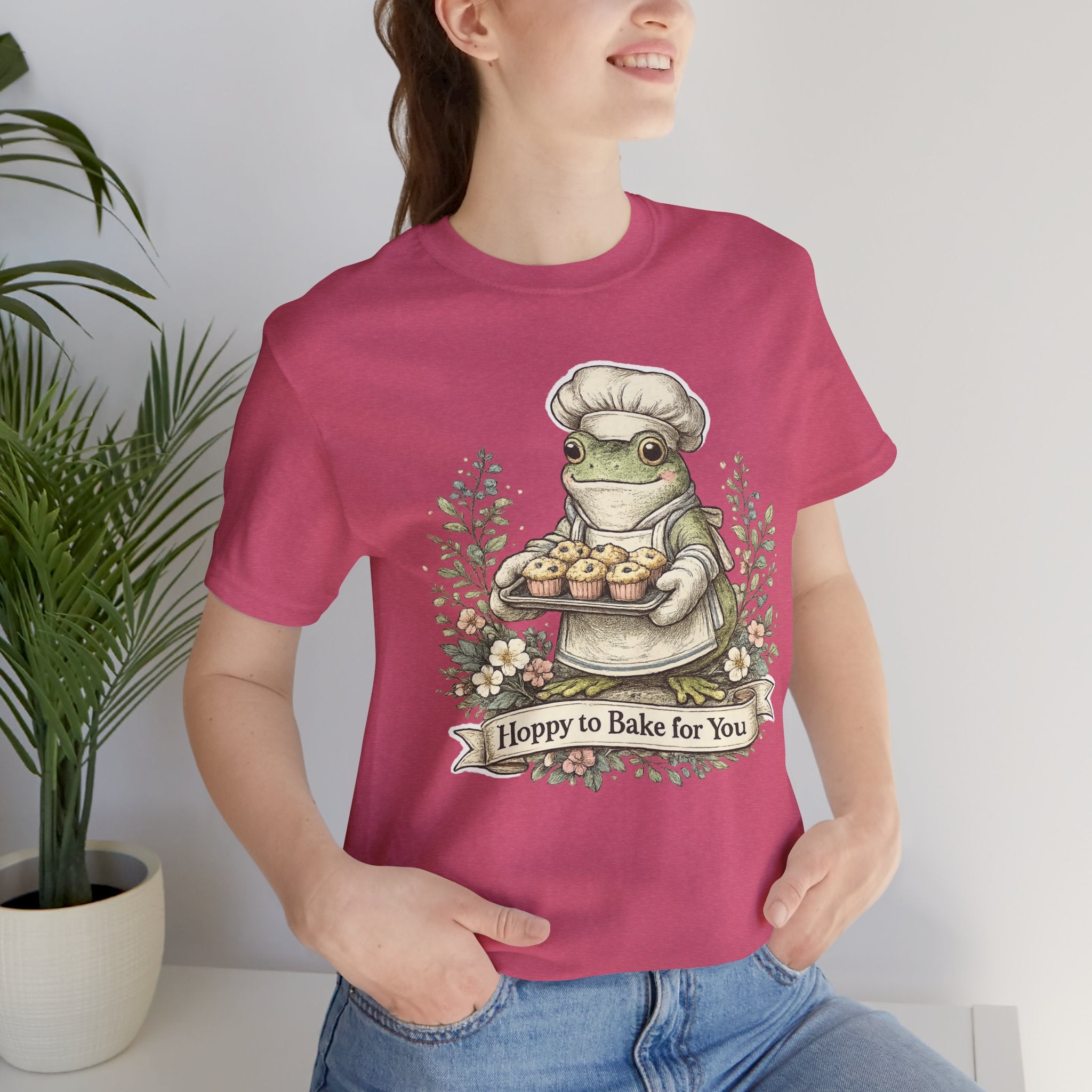 Hoppy to Bake for You Tee | Baking Illustration Shirt