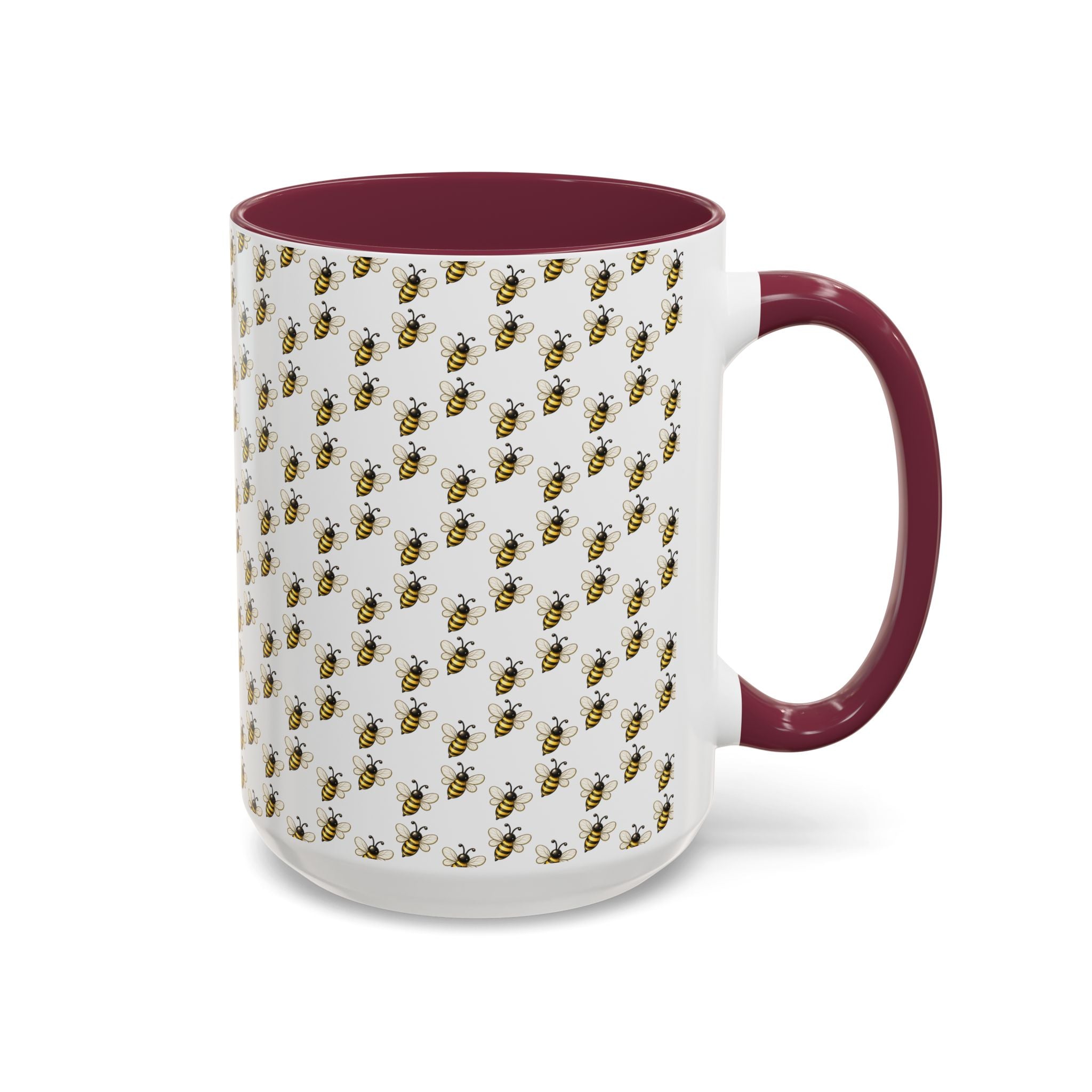 Honey Bee Pattern Mug | Ceramic Coffee Cup